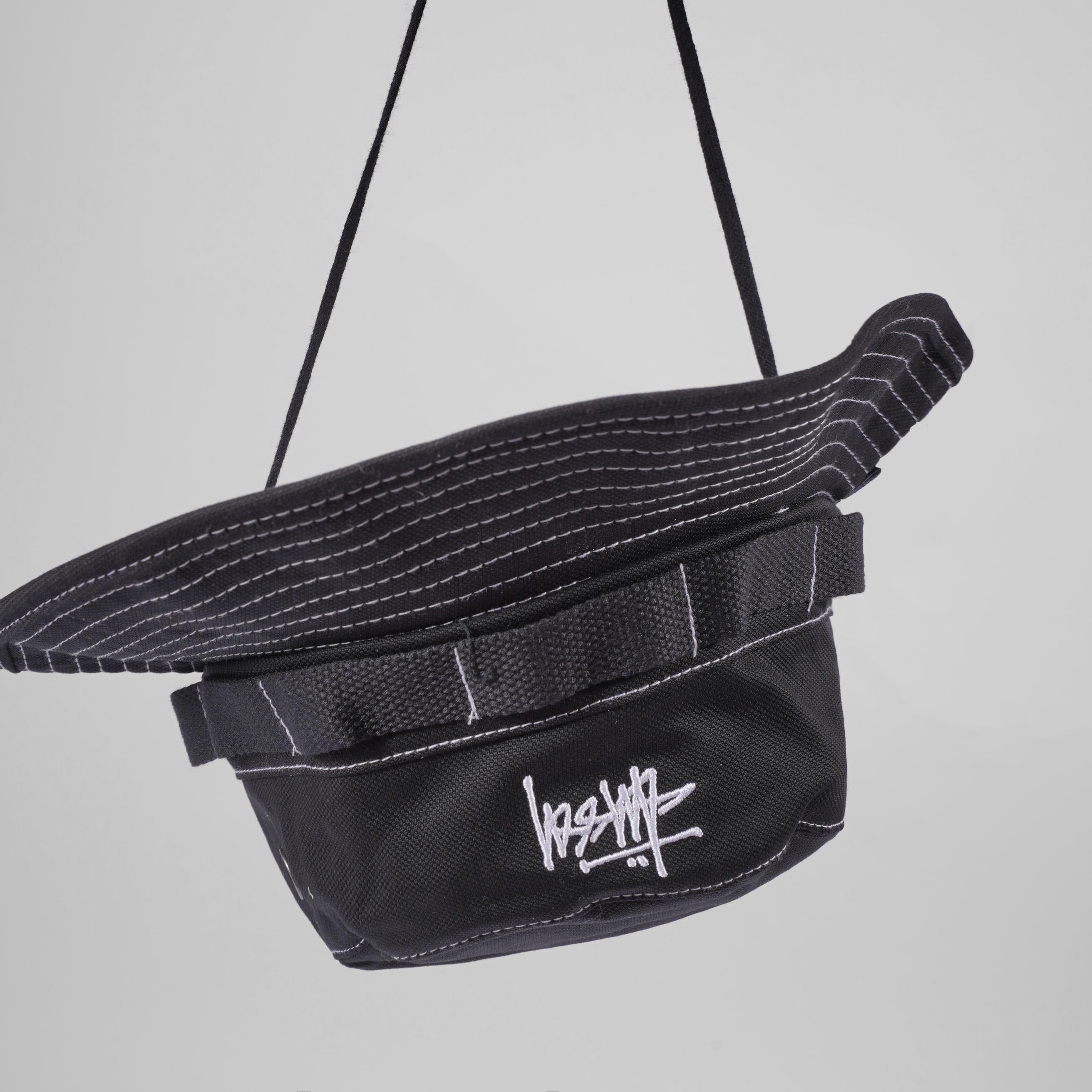 STUSSY CONTRAST TOPSTITCH BOONIE - BLACK