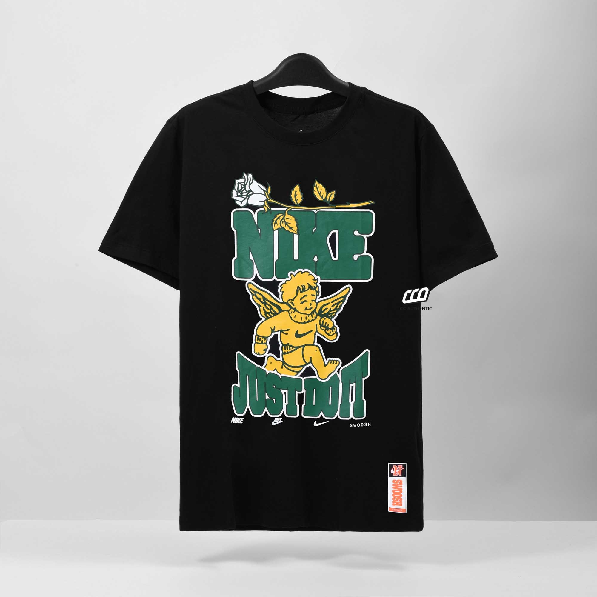 NIKE MAX90 OC CHERUB T-SHIRT - BLACK