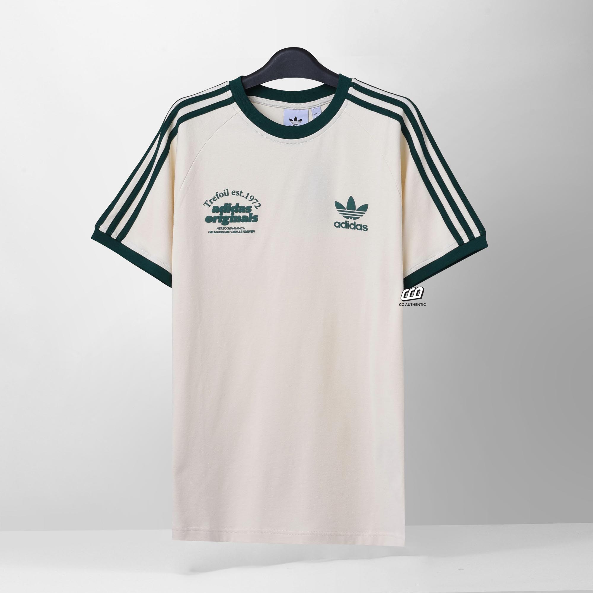 ADIDAS GRAPHIC CALI T-SHIRT - BEIGE