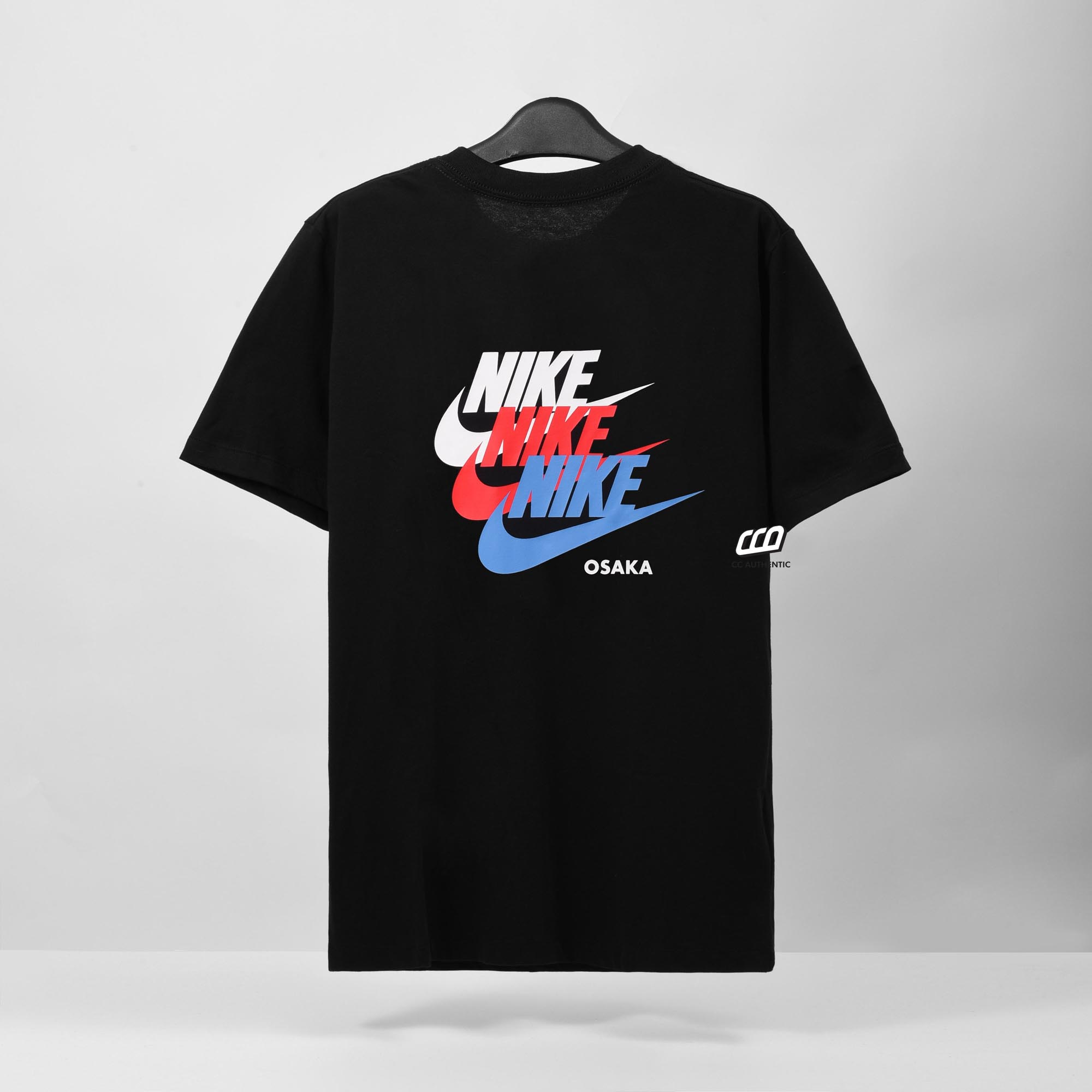 NIKE JUST DO IT OSAKA CITY T-SHIRT - BLACK