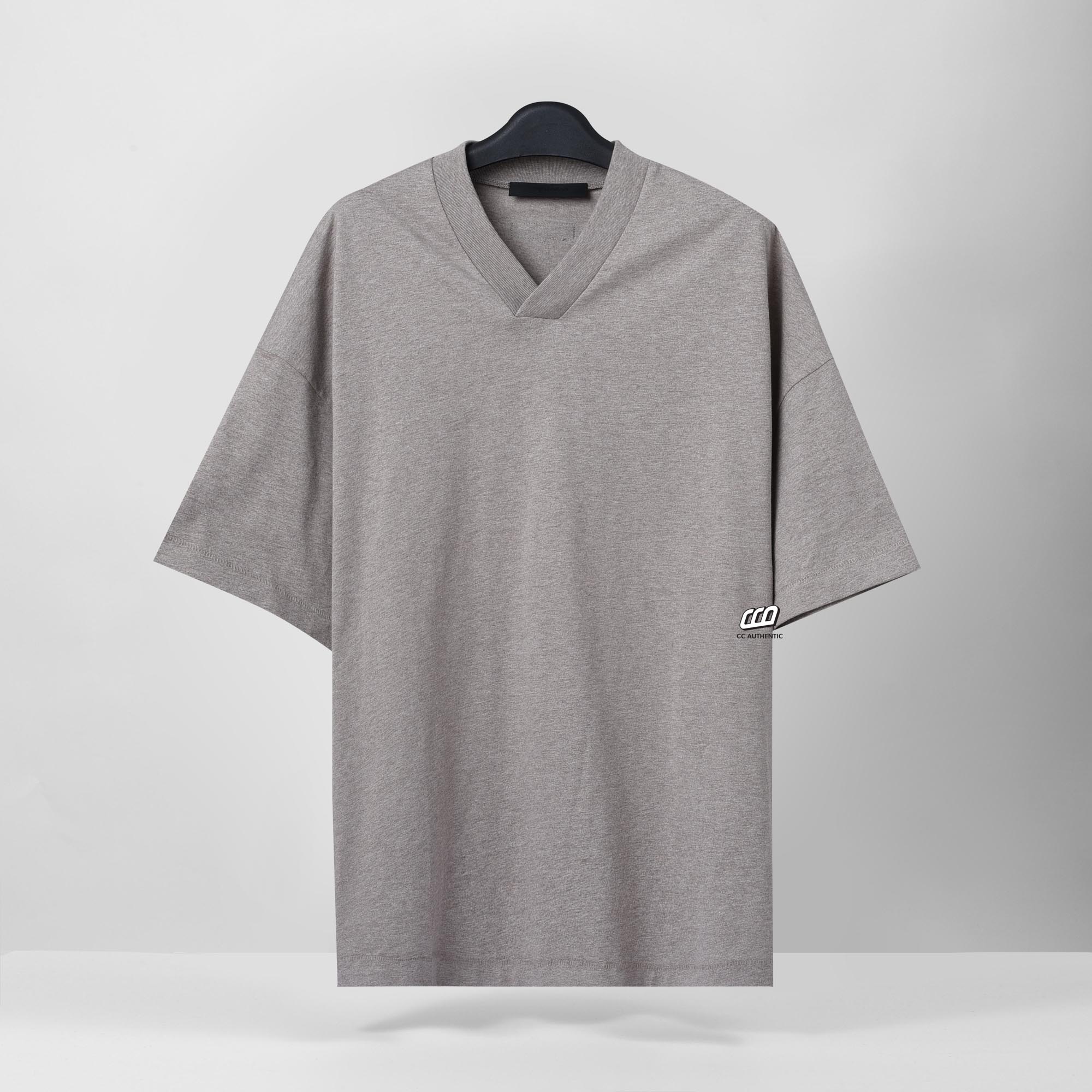 FOG ESSENTIALS V-NECK T-SHIRT - CORE HEATHER