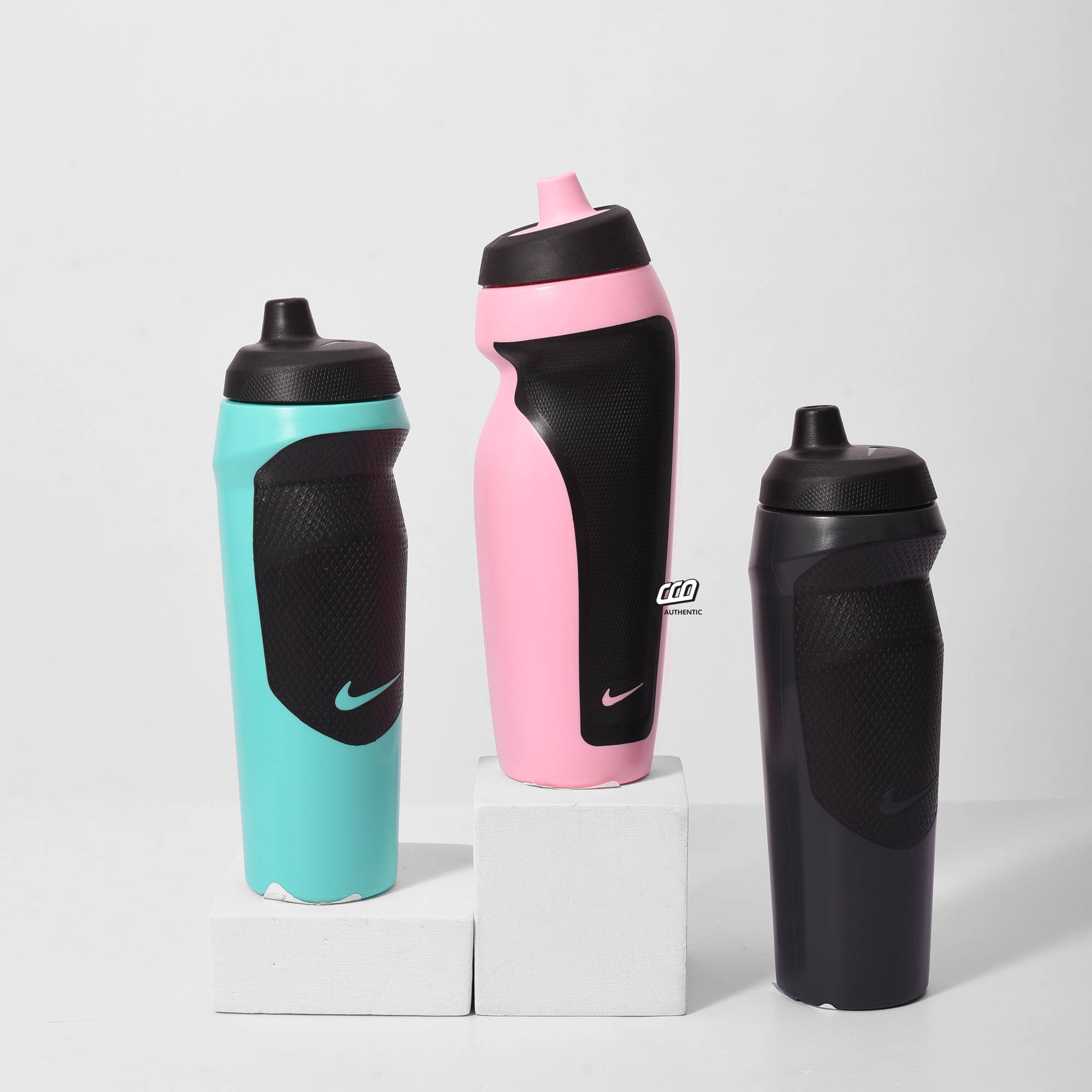 NIKE HYPERSPORT 600ML DRINK BOTTLE - BLACK/PINK