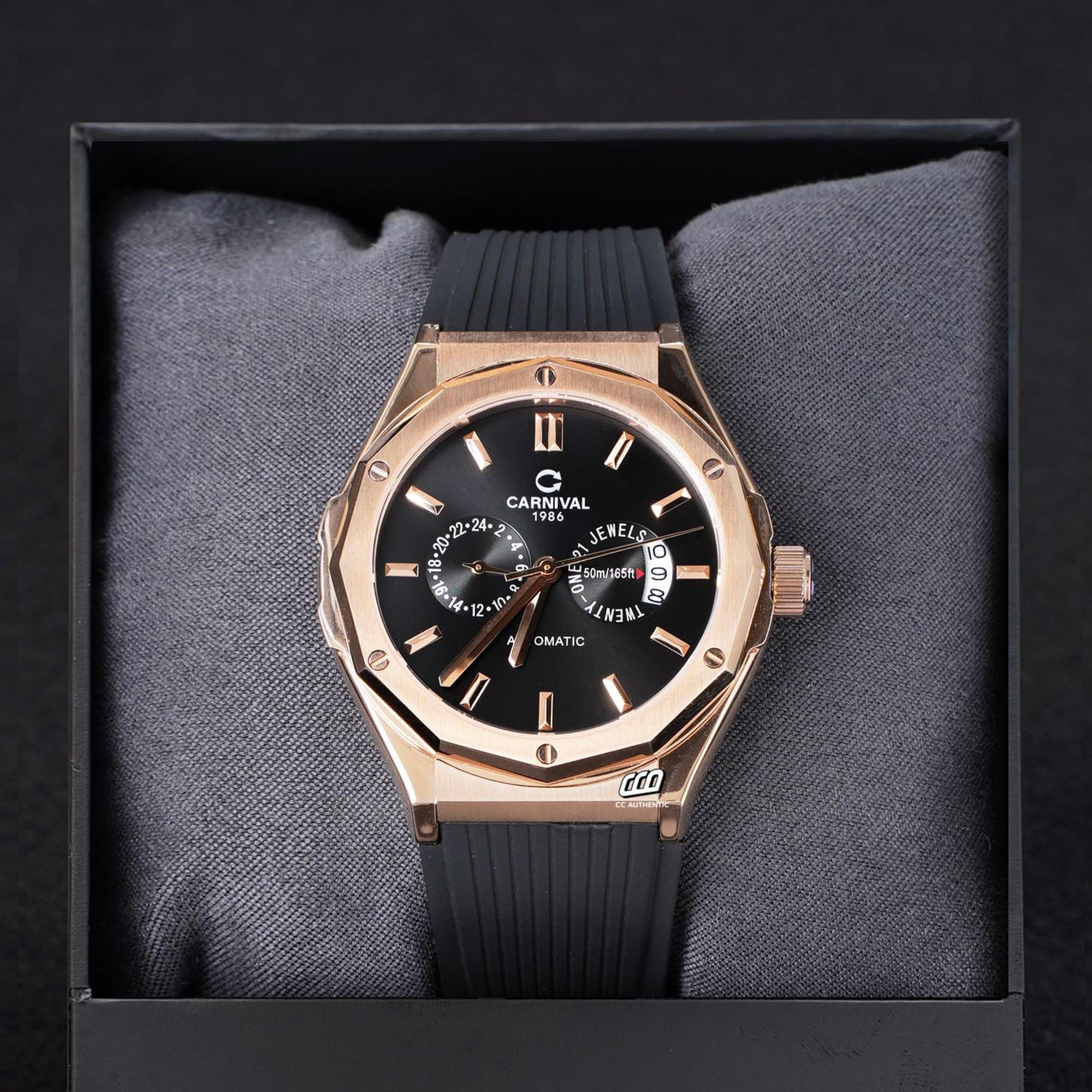 ĐỒNG HỒ NAM CARNIVAL 8188G VH DCS D AUTOMATIC 42MM