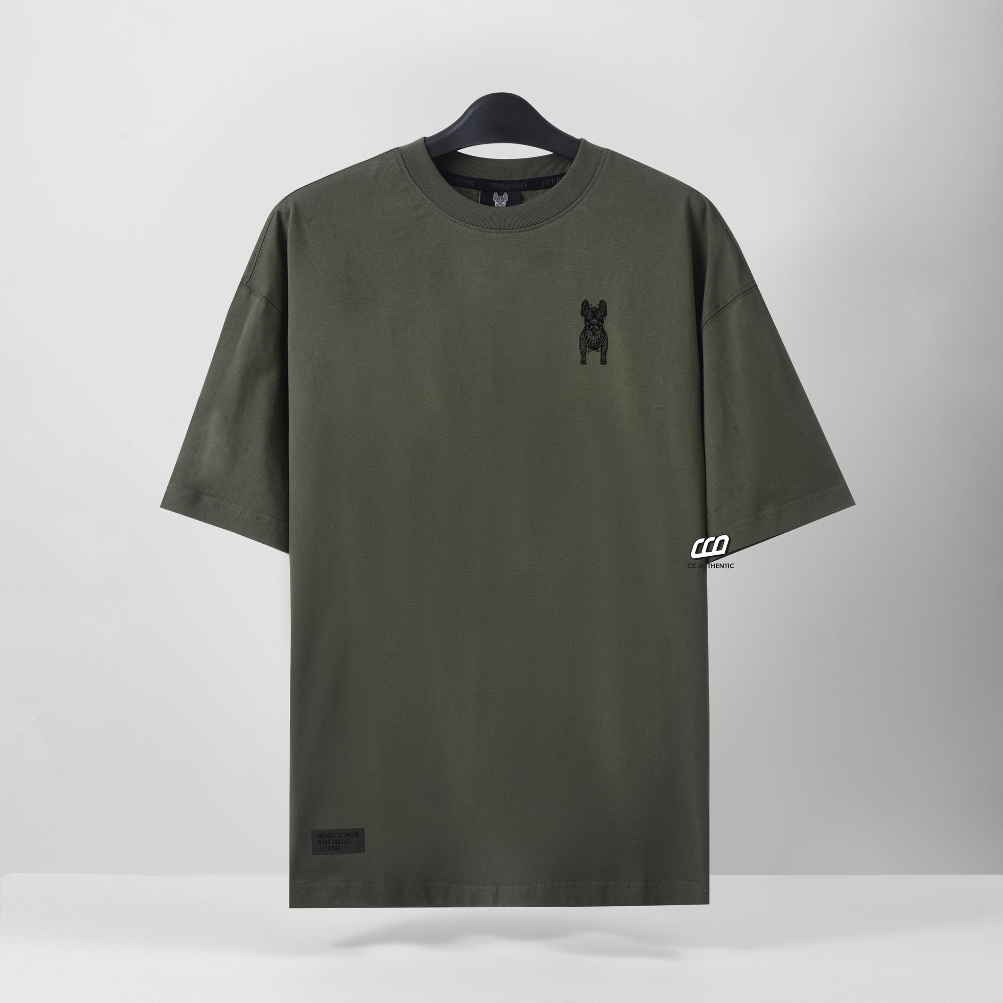 LIFEWORK SILICON RADOK T-SHIRT - KHAKI