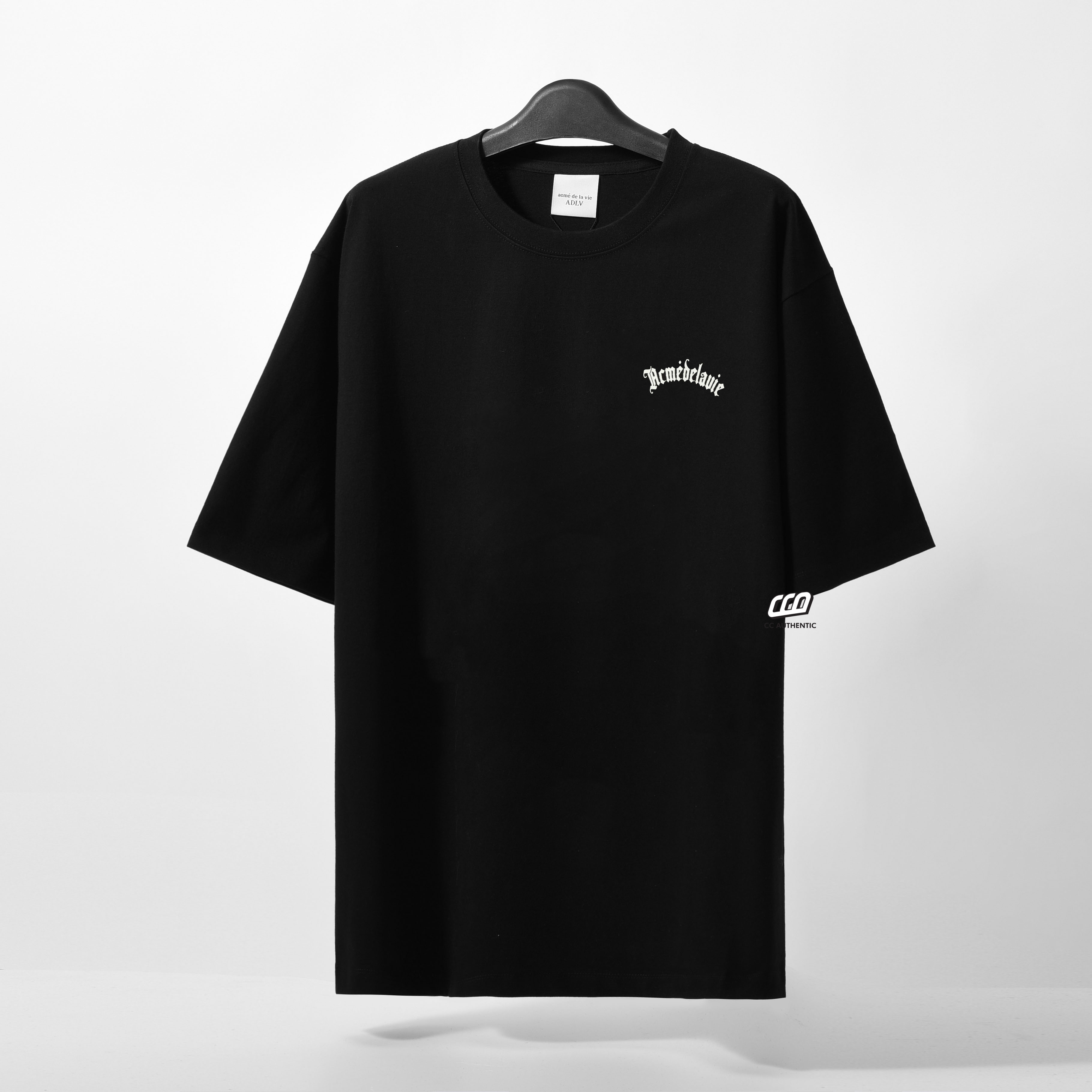 ADLV GOLD CHAIN BEAR DOLL T-SHIRT - BLACK