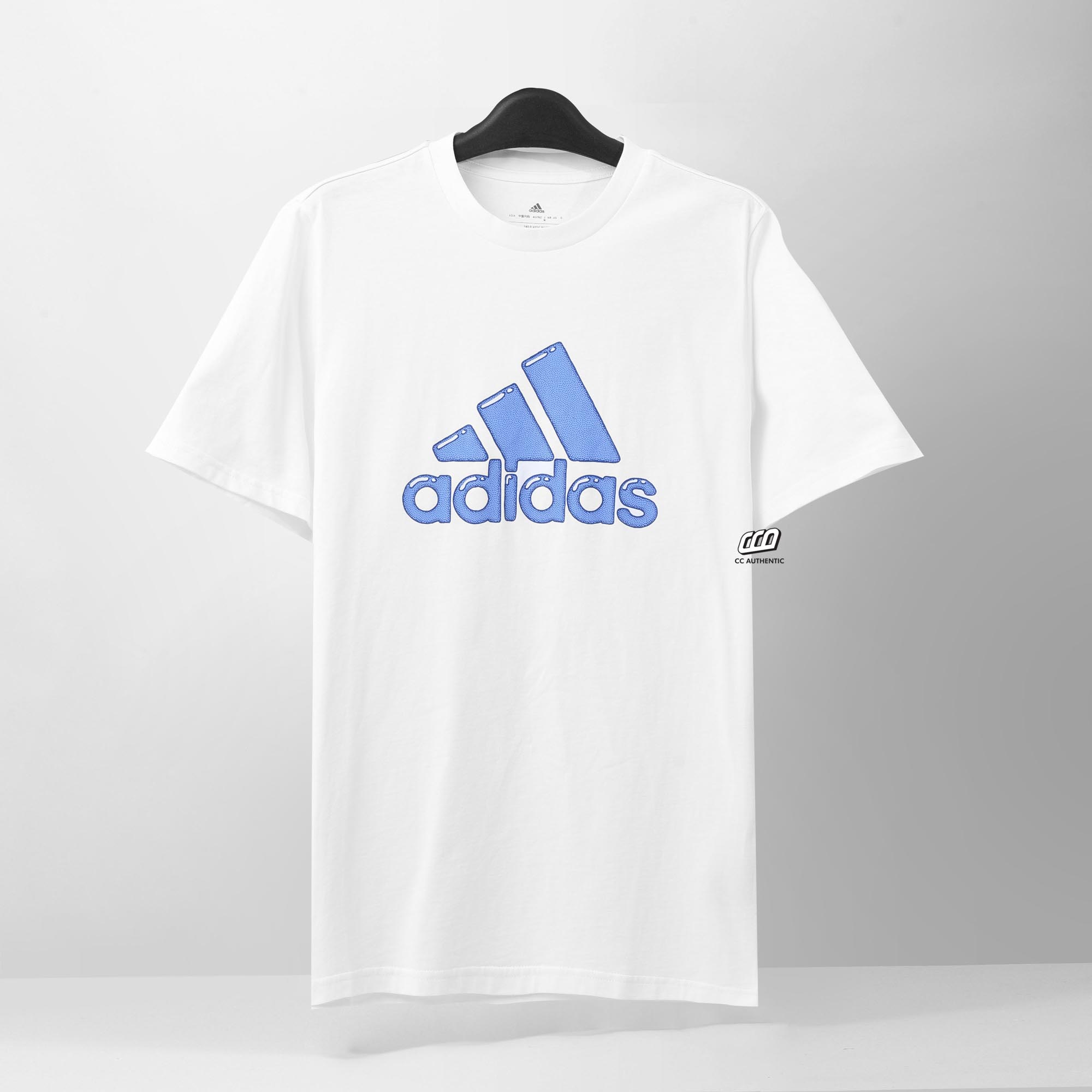 ADIDAS GRAPHIC SPORTWEAR LOGO T-SHIRT - WHITE