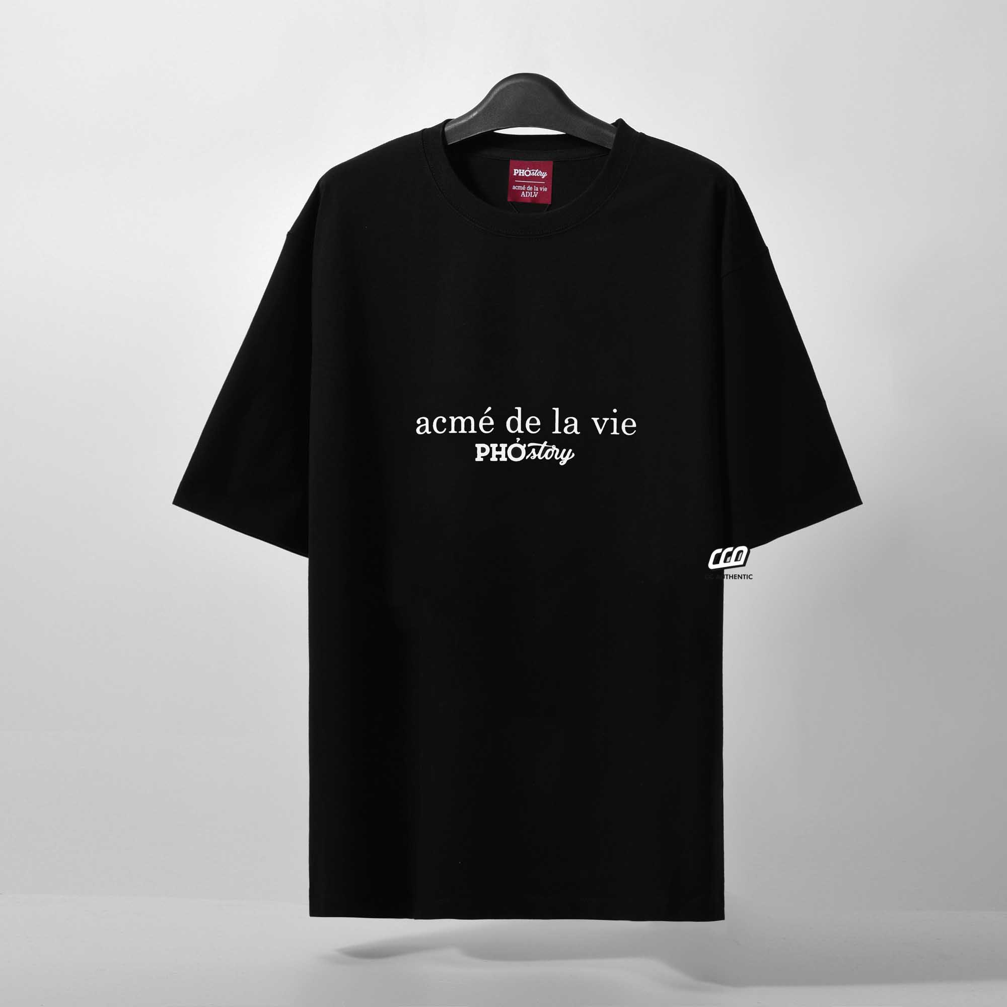 ADLV x PHO STORY BASKET BEAR T-SHIRT - BLACK