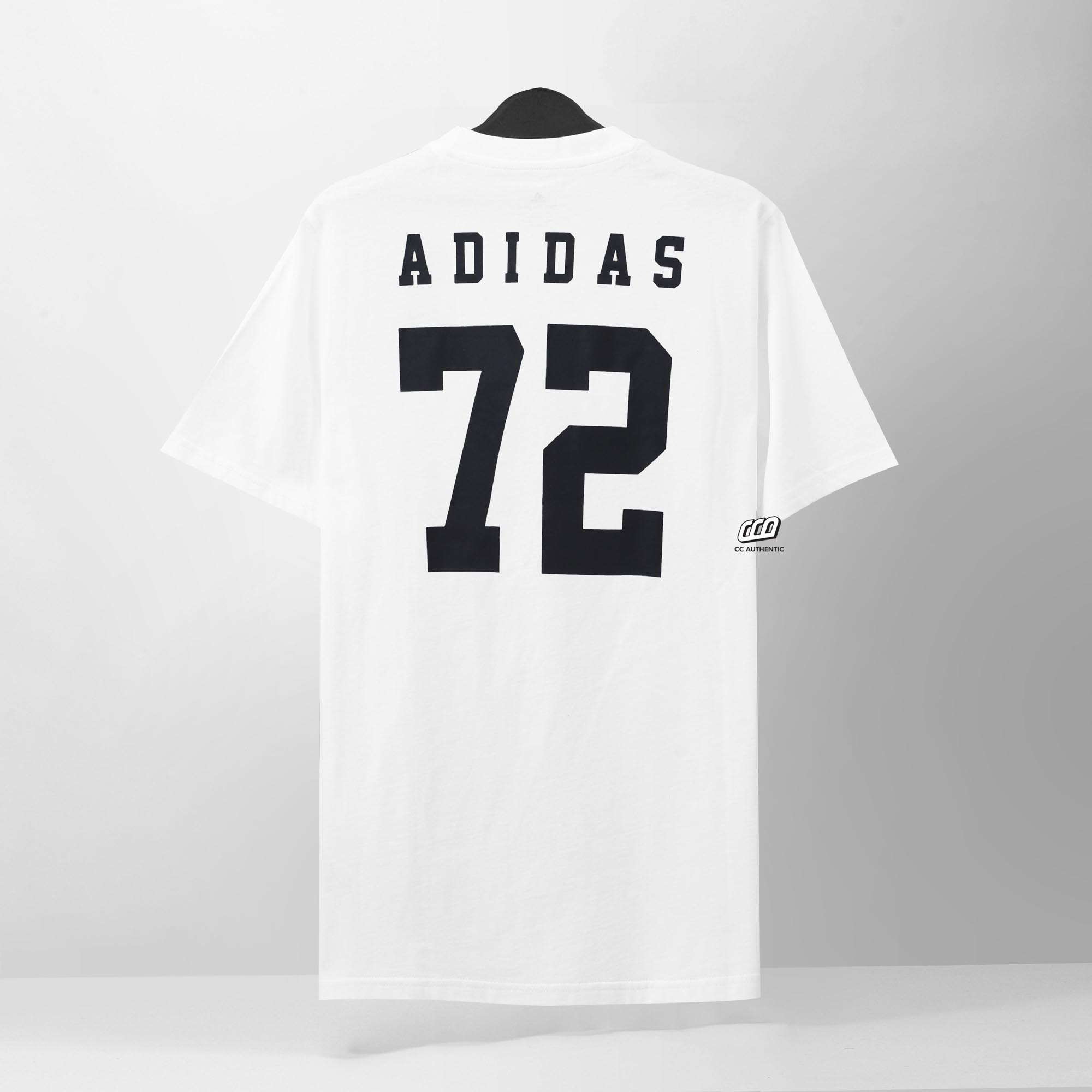 ADIDAS NUMBER 72 T-SHIRT - WHITE