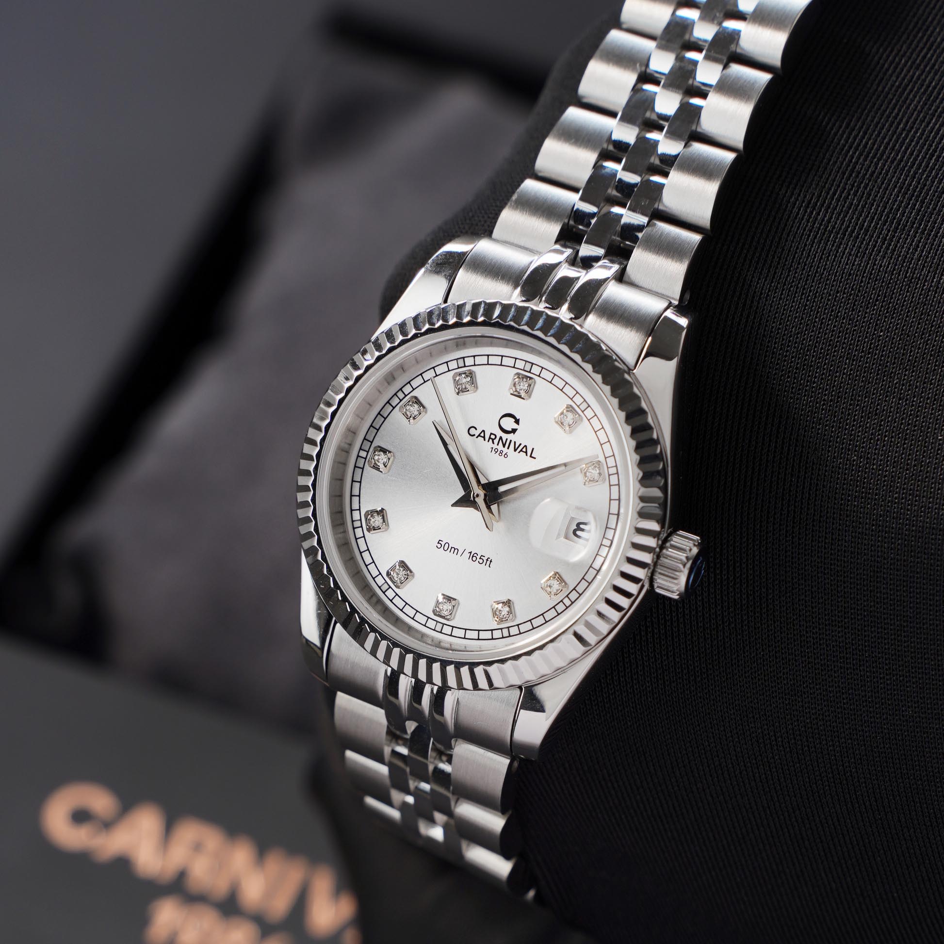 ĐỒNG HỒ NỮ CARNIVAL 8131L VT T QUAZT 32MM