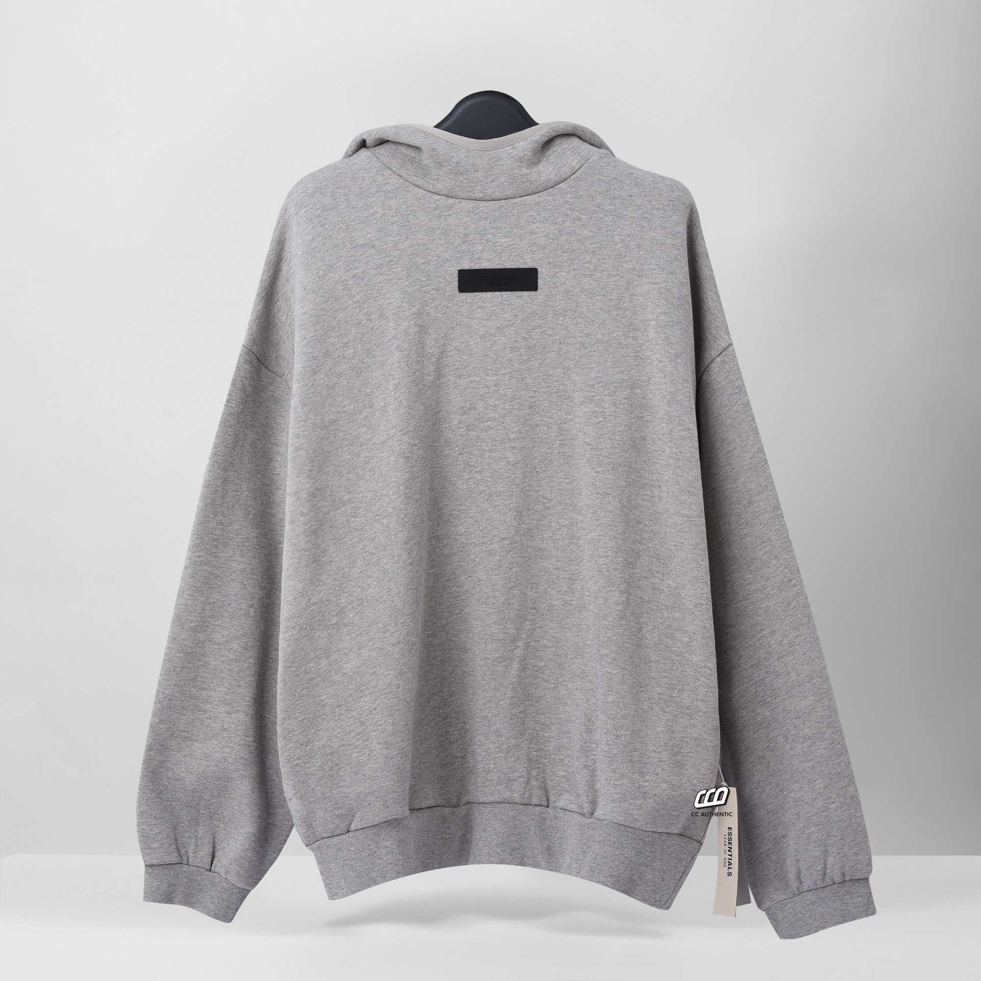FOG ESSENTIALS PULLOVER FW23 HOODIE - DARK HEATHER