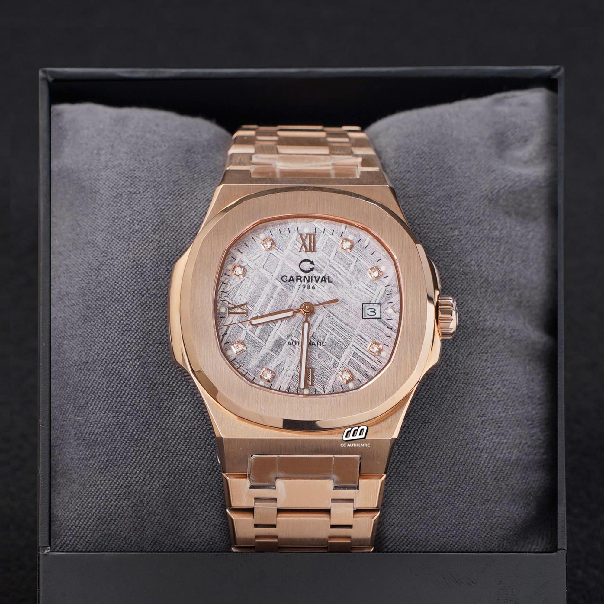 ĐỒNG HỒ NAM CARNIVAL 8160G VH TT AUTOMATIC 41MM