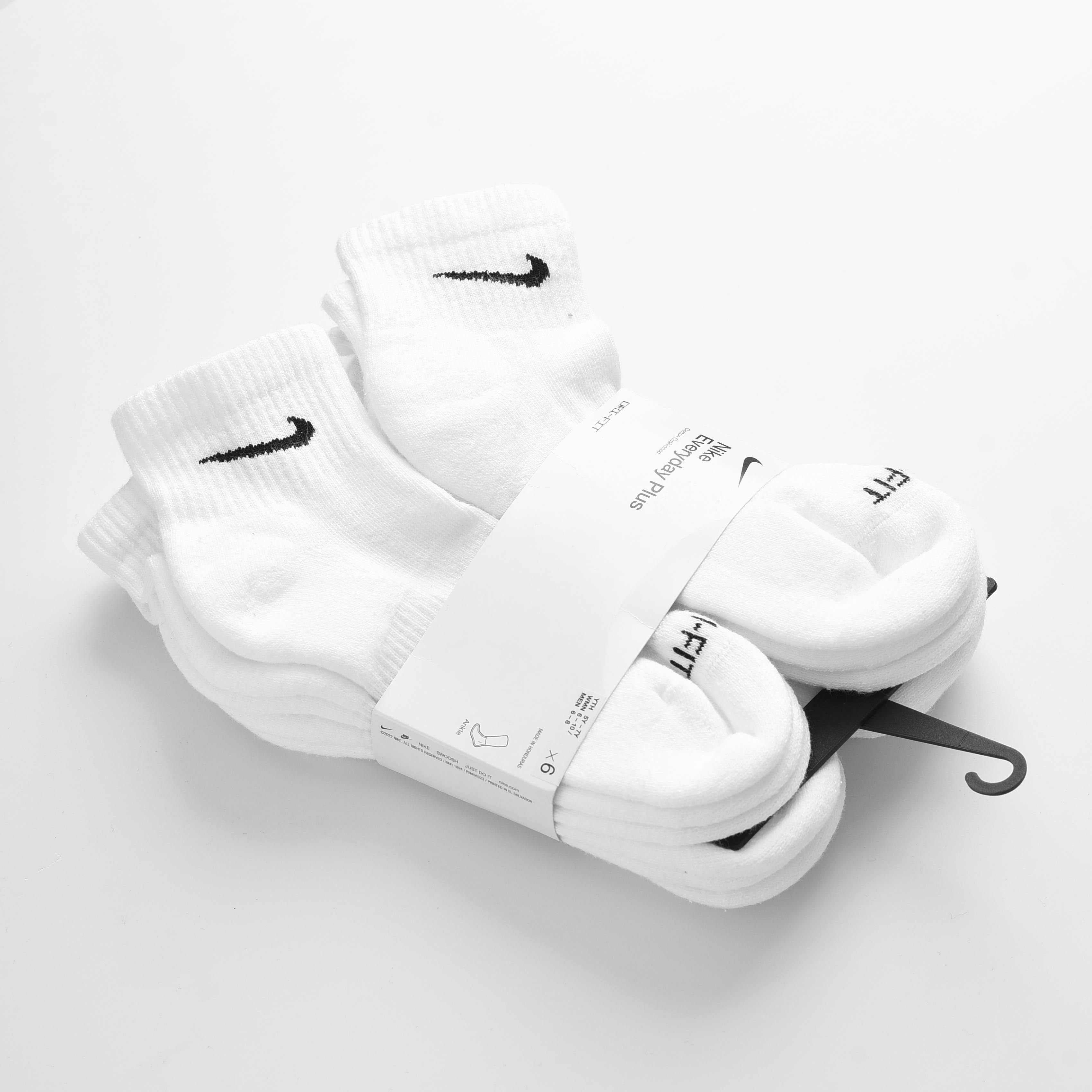 NIKE EVERYDAY PLUS SOCK - WHITE