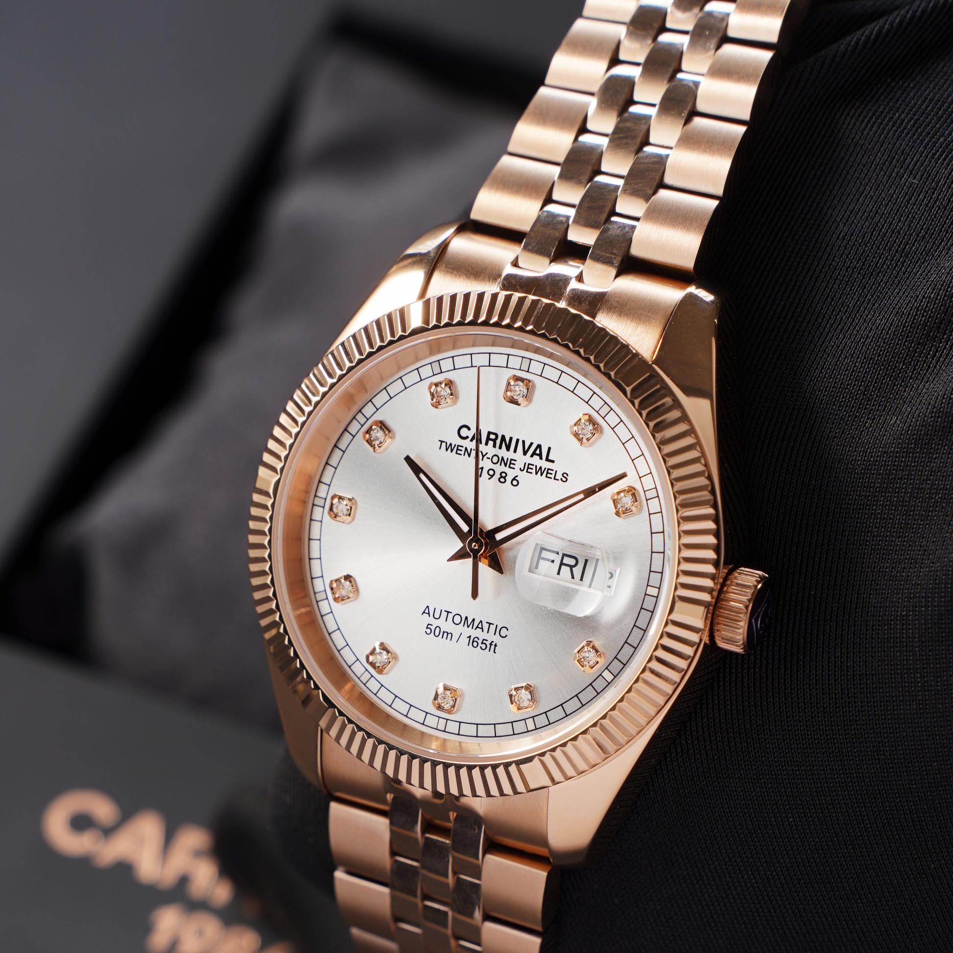 ĐỒNG HỒ NAM CARNIVAL 8131G VH T AUTOMATIC 41MM