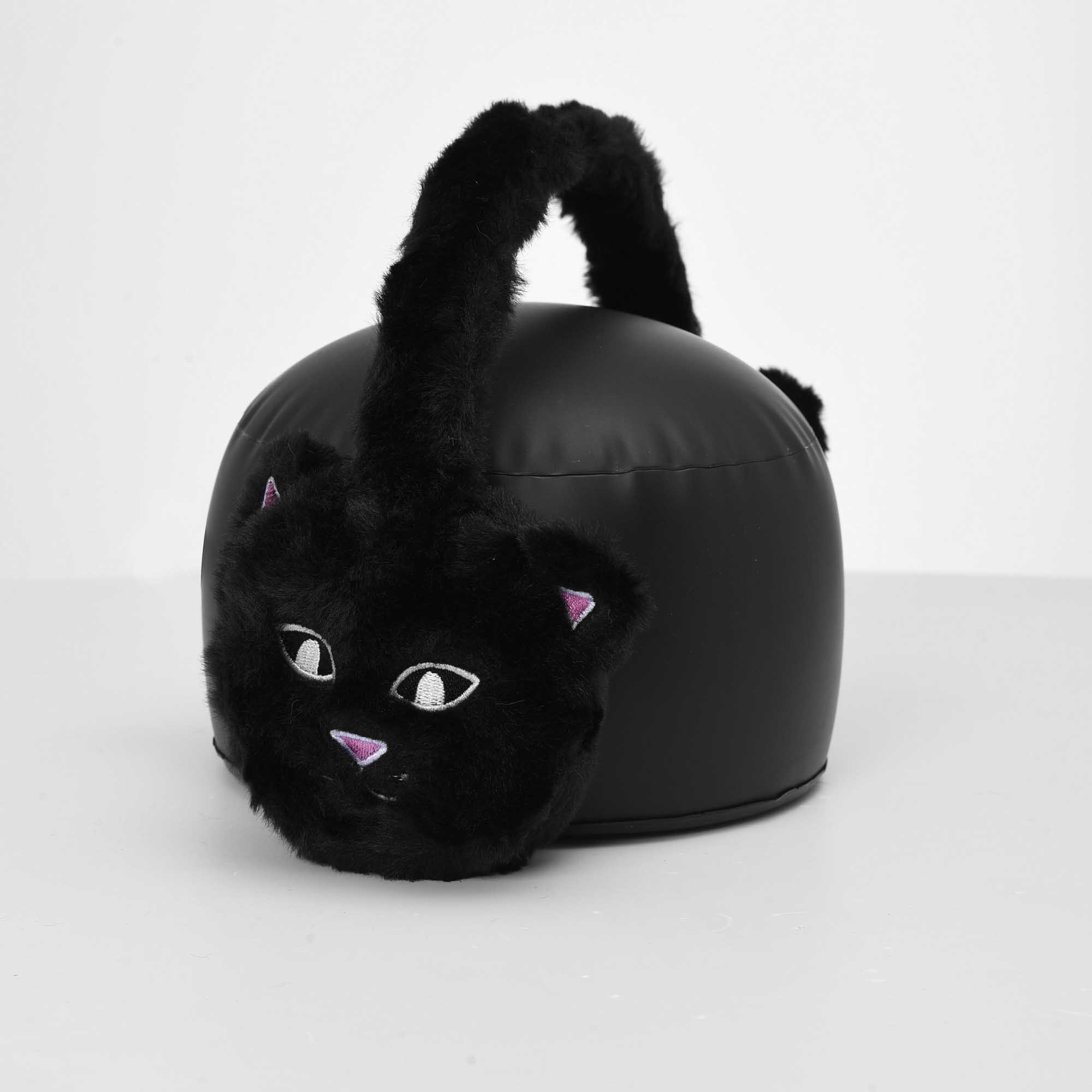 RIPNDIP LORD JERMAL BLACK EARMUFFS