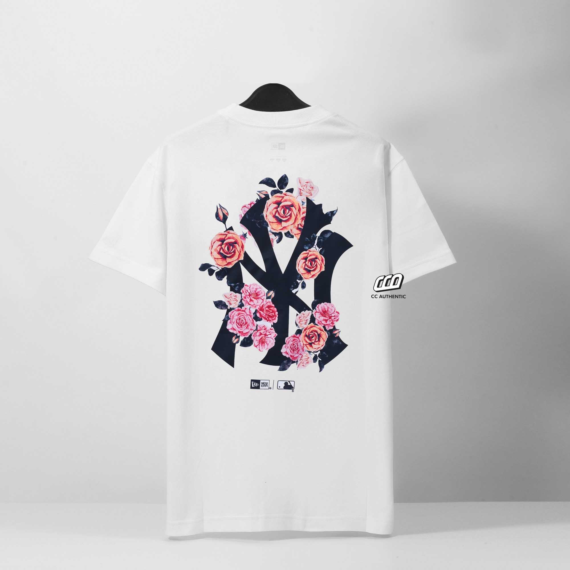 NEW ERA FLOWER RS42 T-SHIRT - WHITE