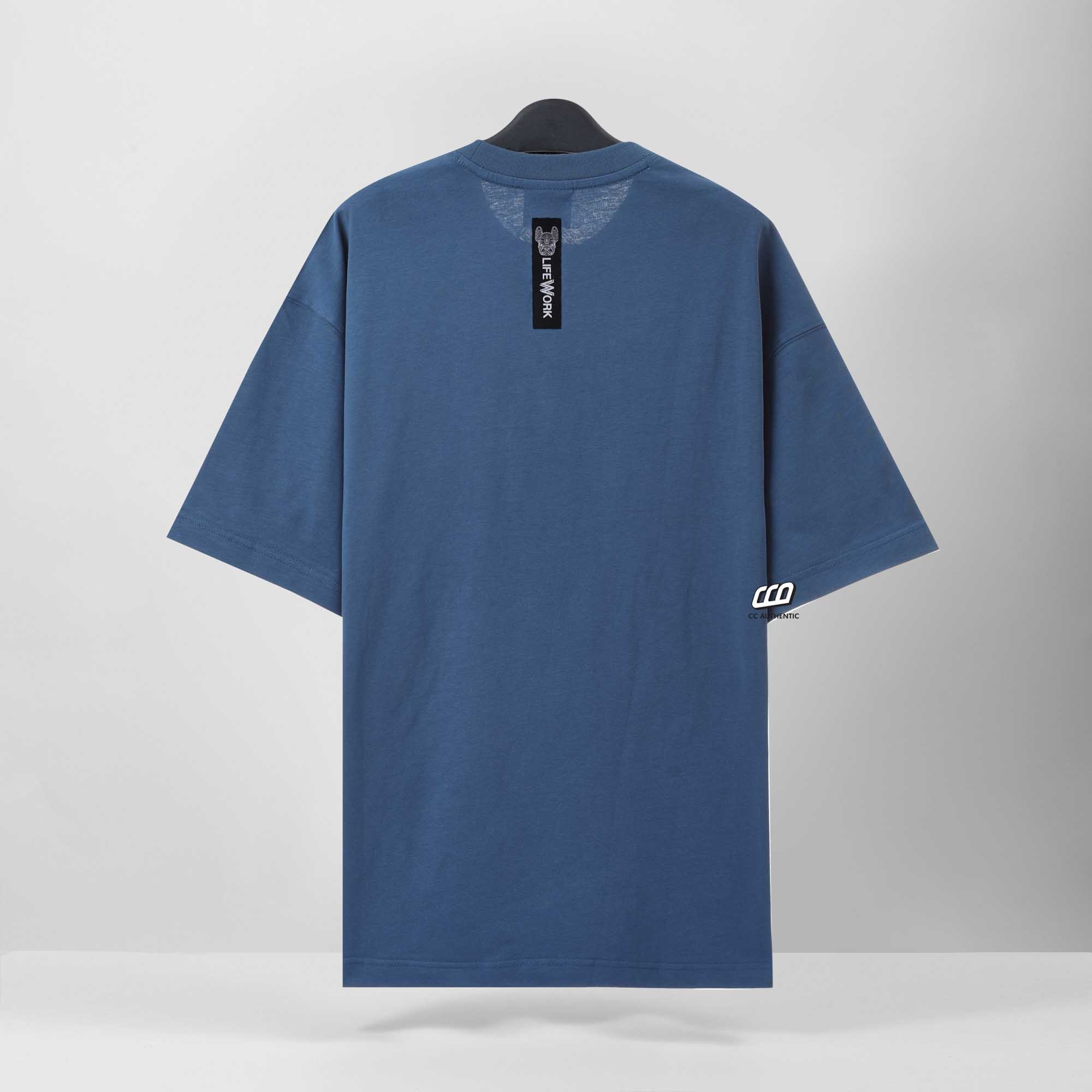 LIFEWORK HIP DOG SS24 T-SHIRT - DARK BLUE