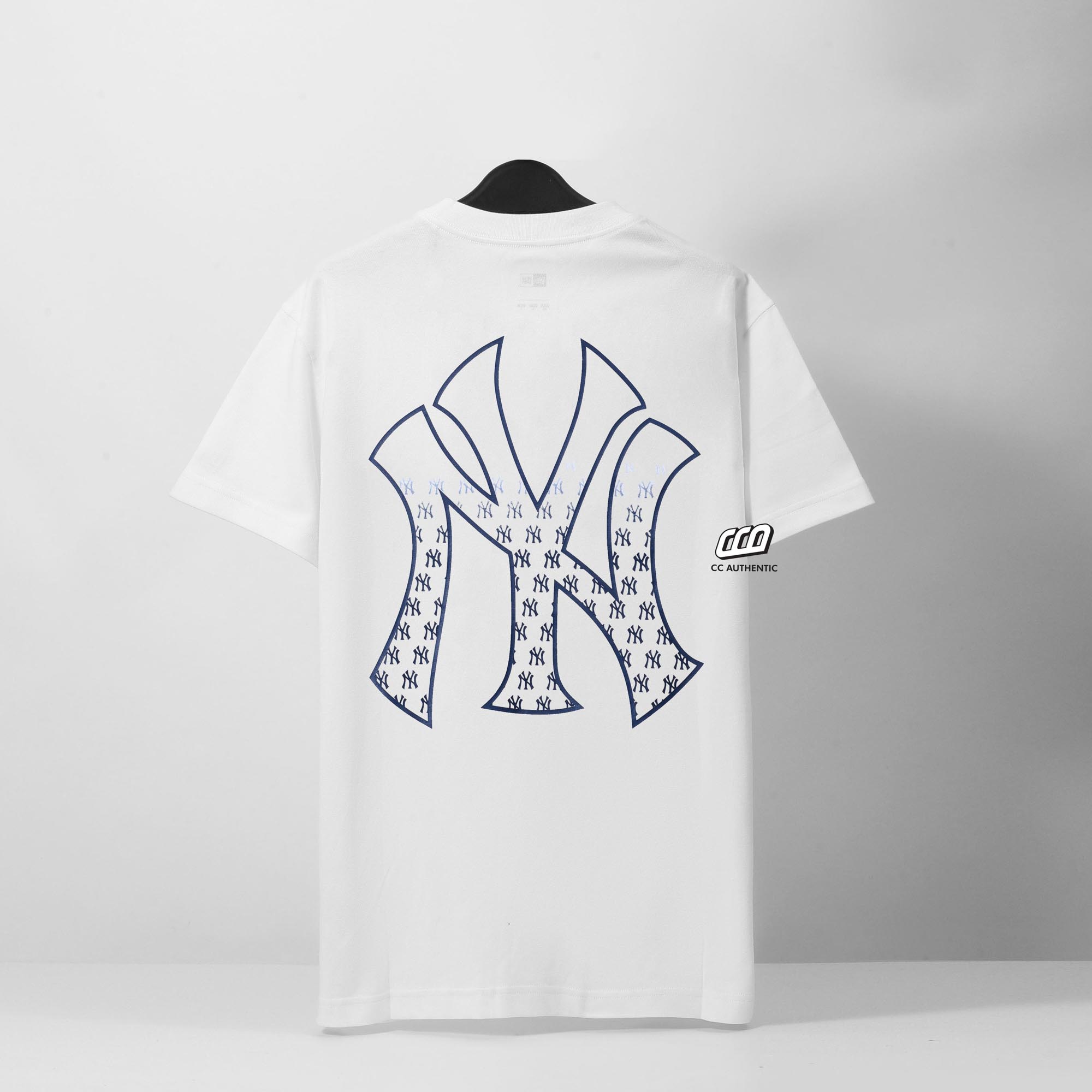 NEW ERA MONO GRADIENT LOGO T-SHIRT - WHITE