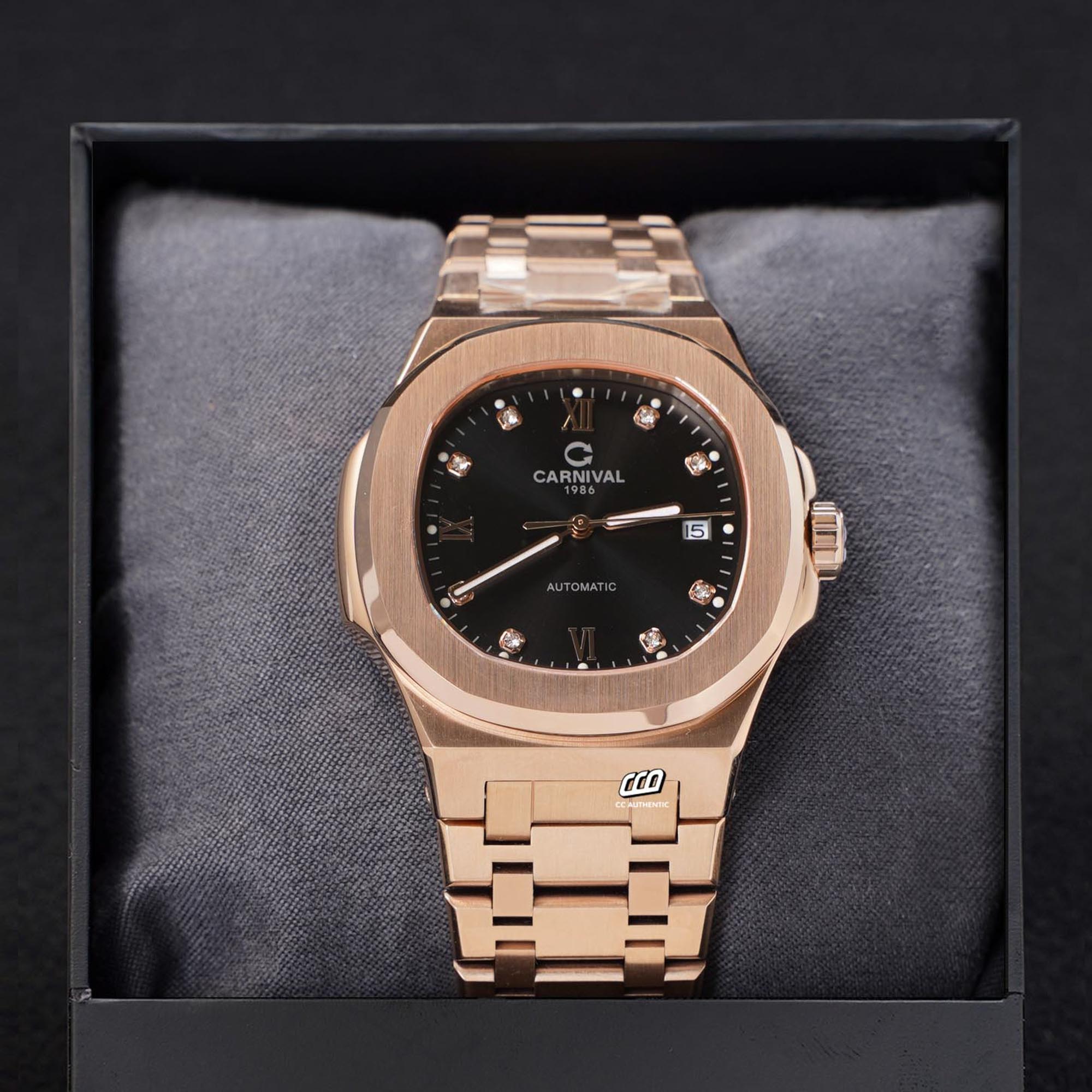 ĐỒNG HỒ NAM CARNIVAL 8160G VH D AUTOMATIC 41MM