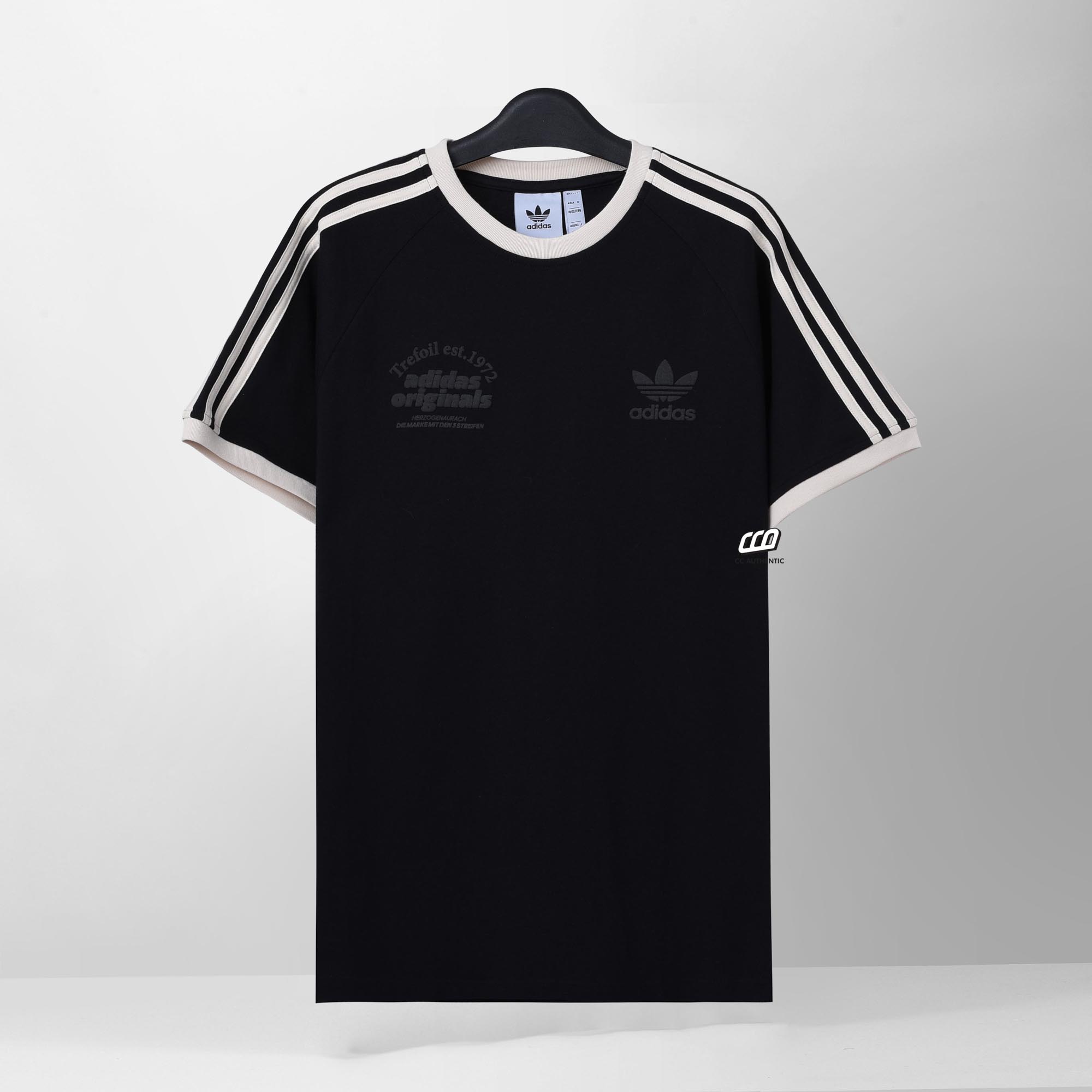 ADIDAS GRAPHIC CALI T-SHIRT - BLACK
