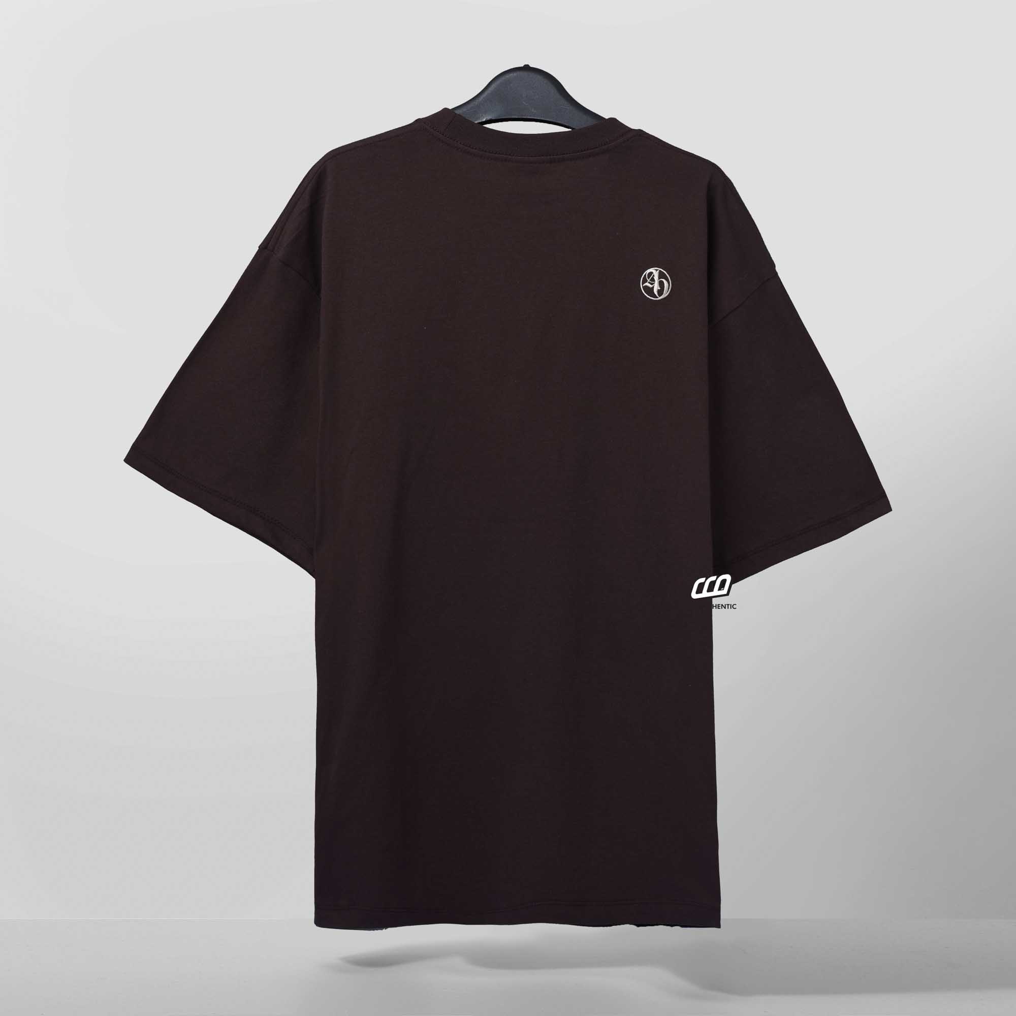 ADLV AE LOGO T-SHIRT - BROWN