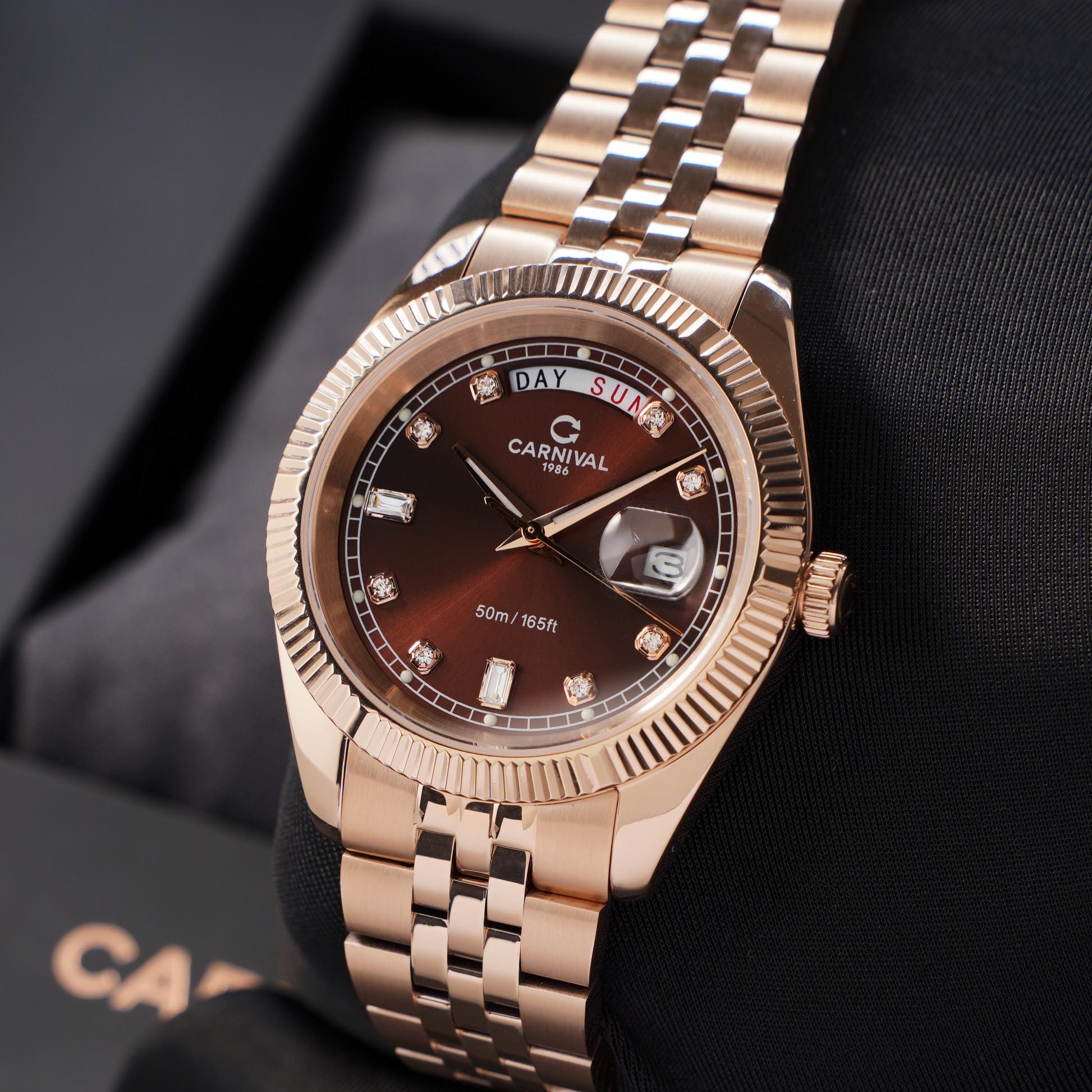 ĐỒNG HỒ NAM CARNIVAL 8190G VH N QUAZT 40MM