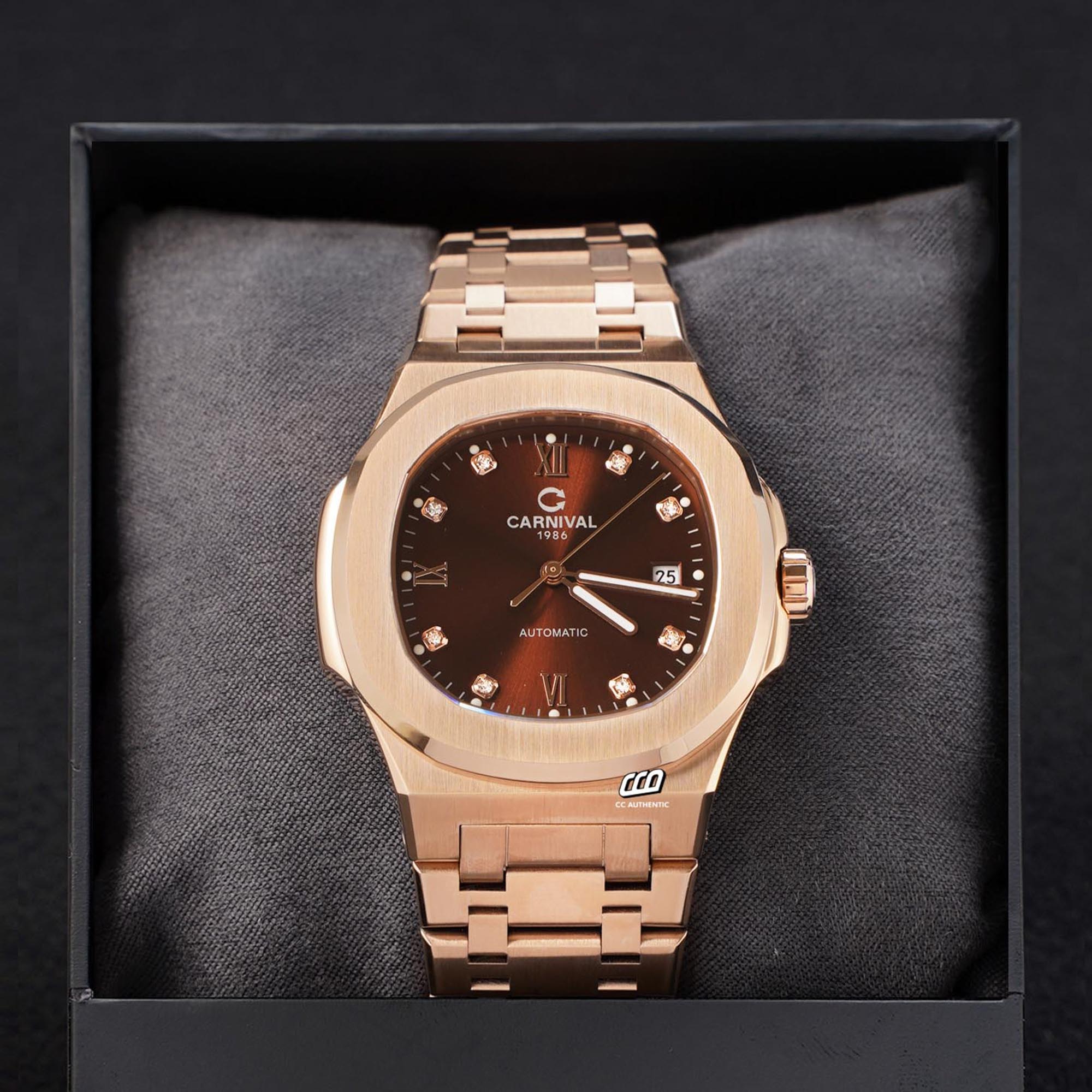 ĐỒNG HỒ NAM CARNIVAL 8160G VH N AUTOMATIC 41MM