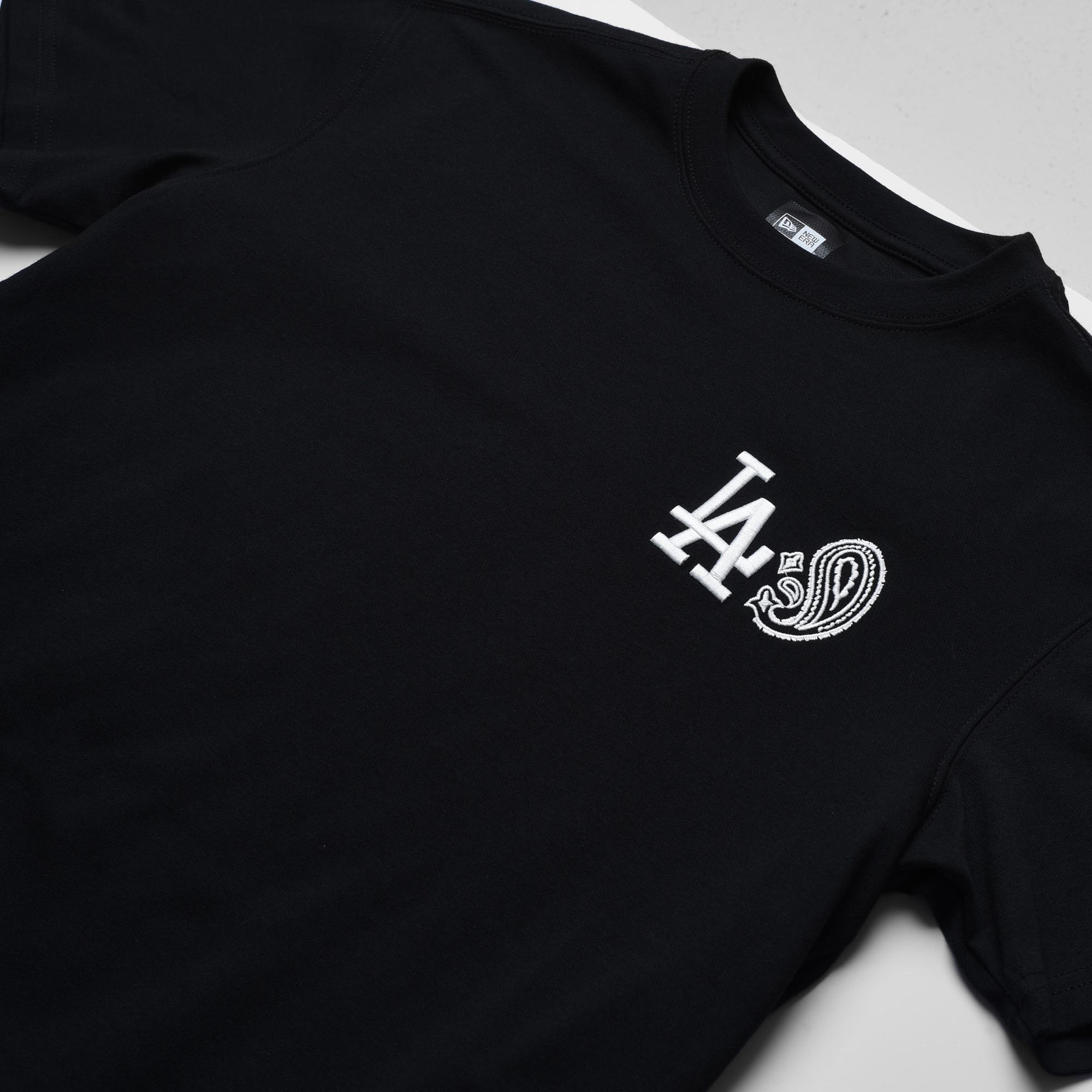 NEW ERA BASIC ROUND T-SHIRT - BLACK