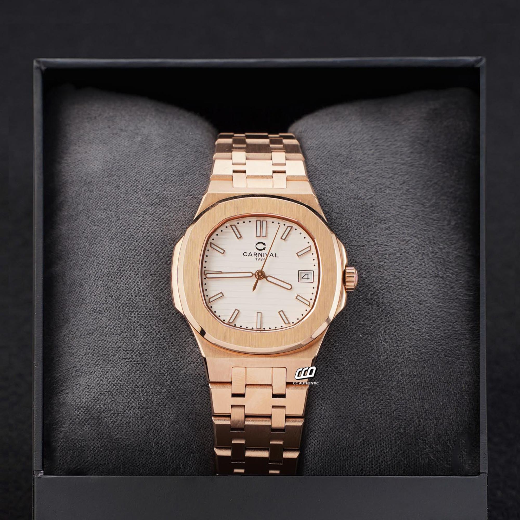 ĐỒNG HỒ NỮ CARNIVAL 8161L VH T QUAZT 34MM
