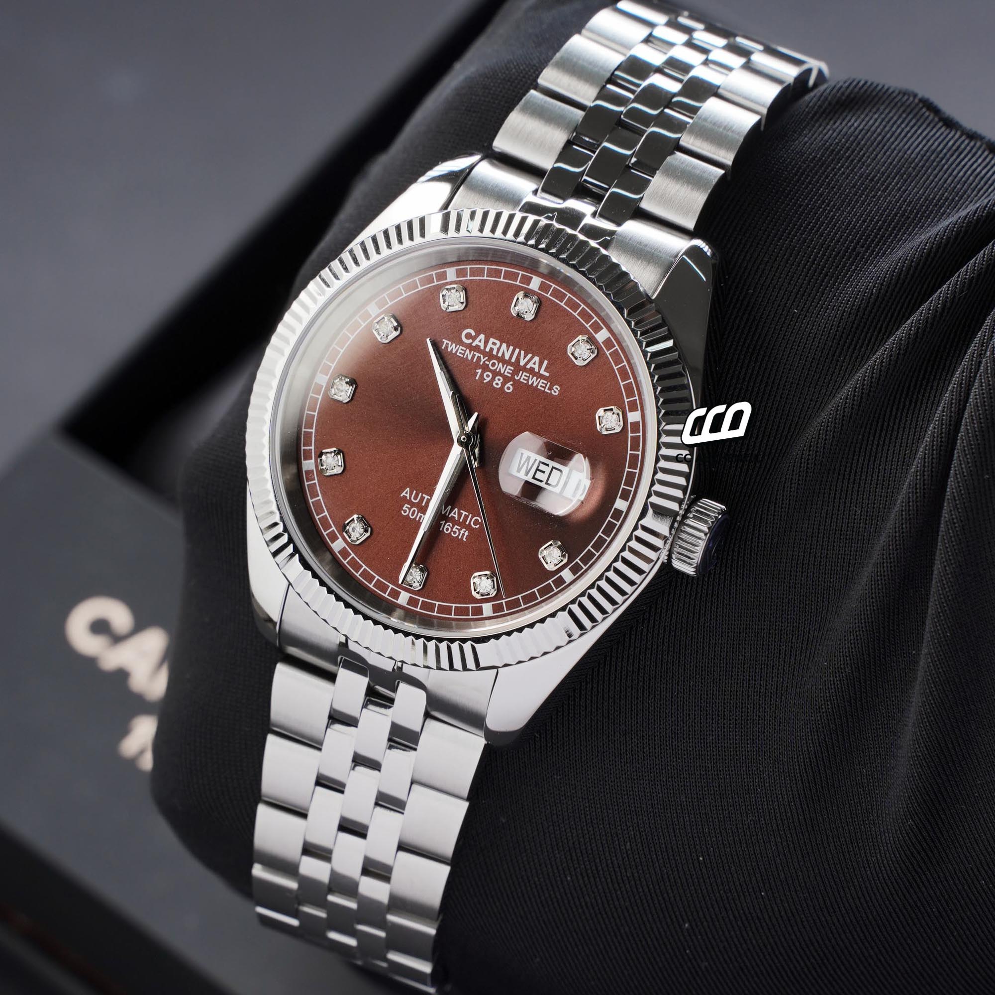 ĐỒNG HỒ NAM CARNIVAL 8131G VT N AUTOMATIC 41MM