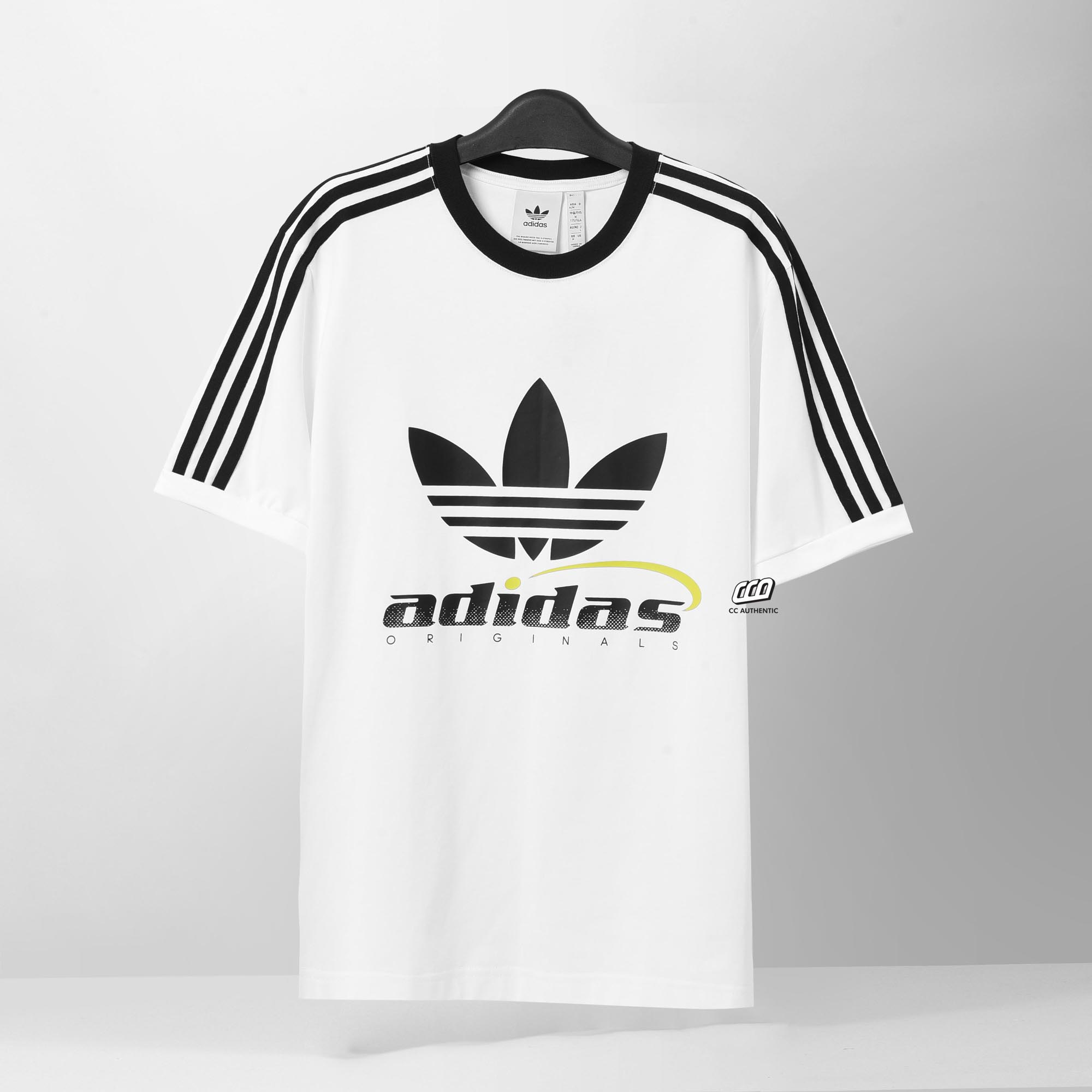 ADIDAS ORIGINAL TREFOIL LOGO T-SHIRT - WHITE