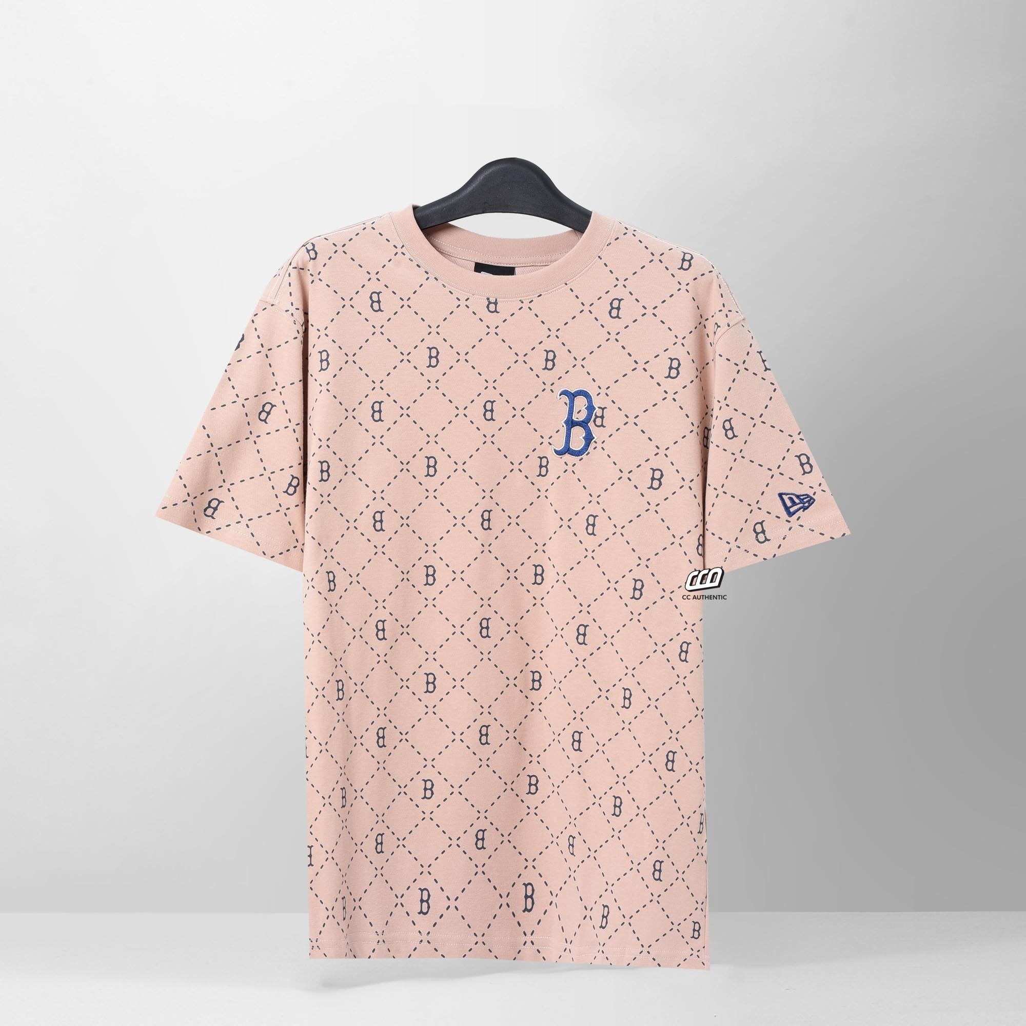 NEW ERA STRIKEOUT HOME RUM T-SHIRT - BEIGE