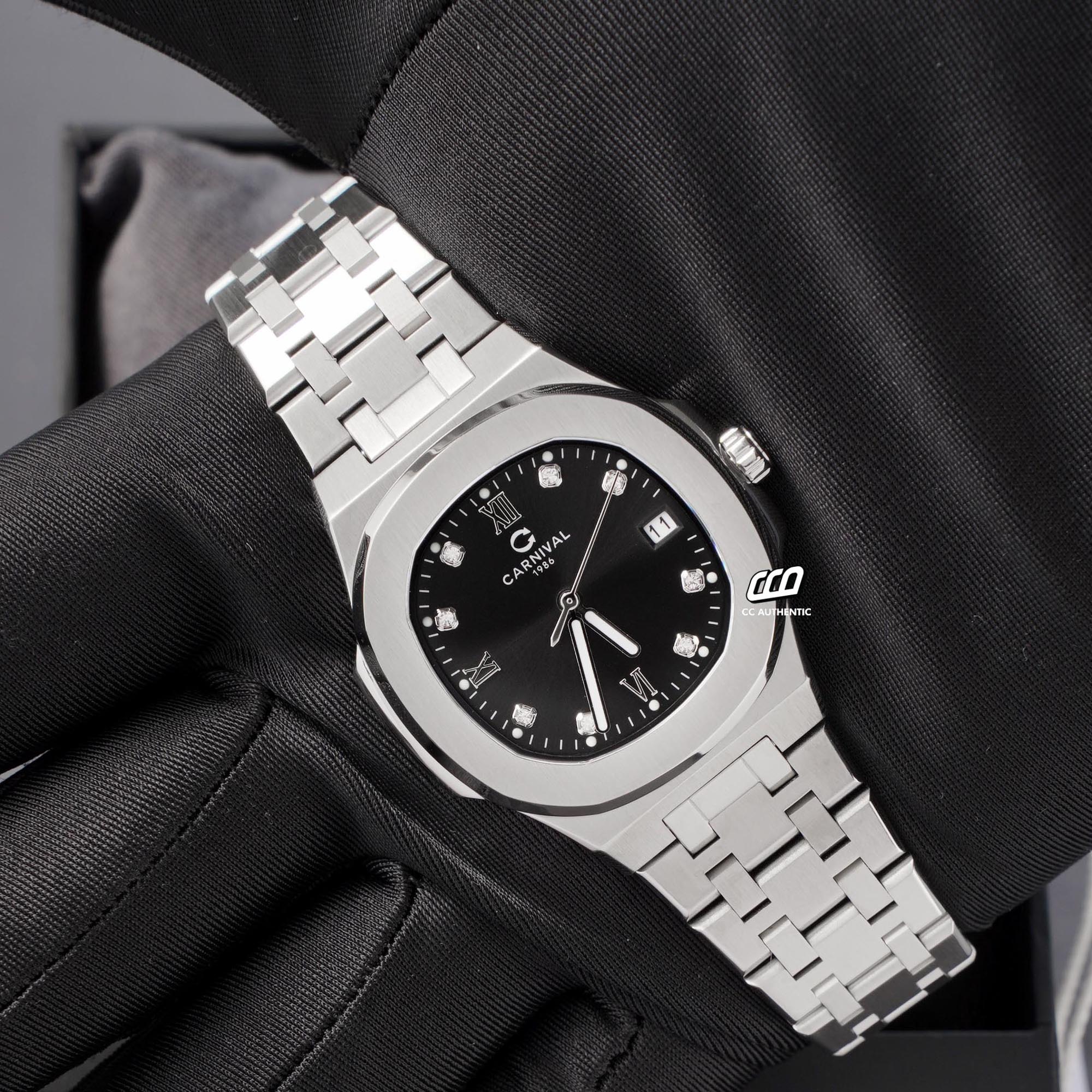ĐỒNG HỒ NỮ CARNIVAL 8160L VT D QUAZT 34MM