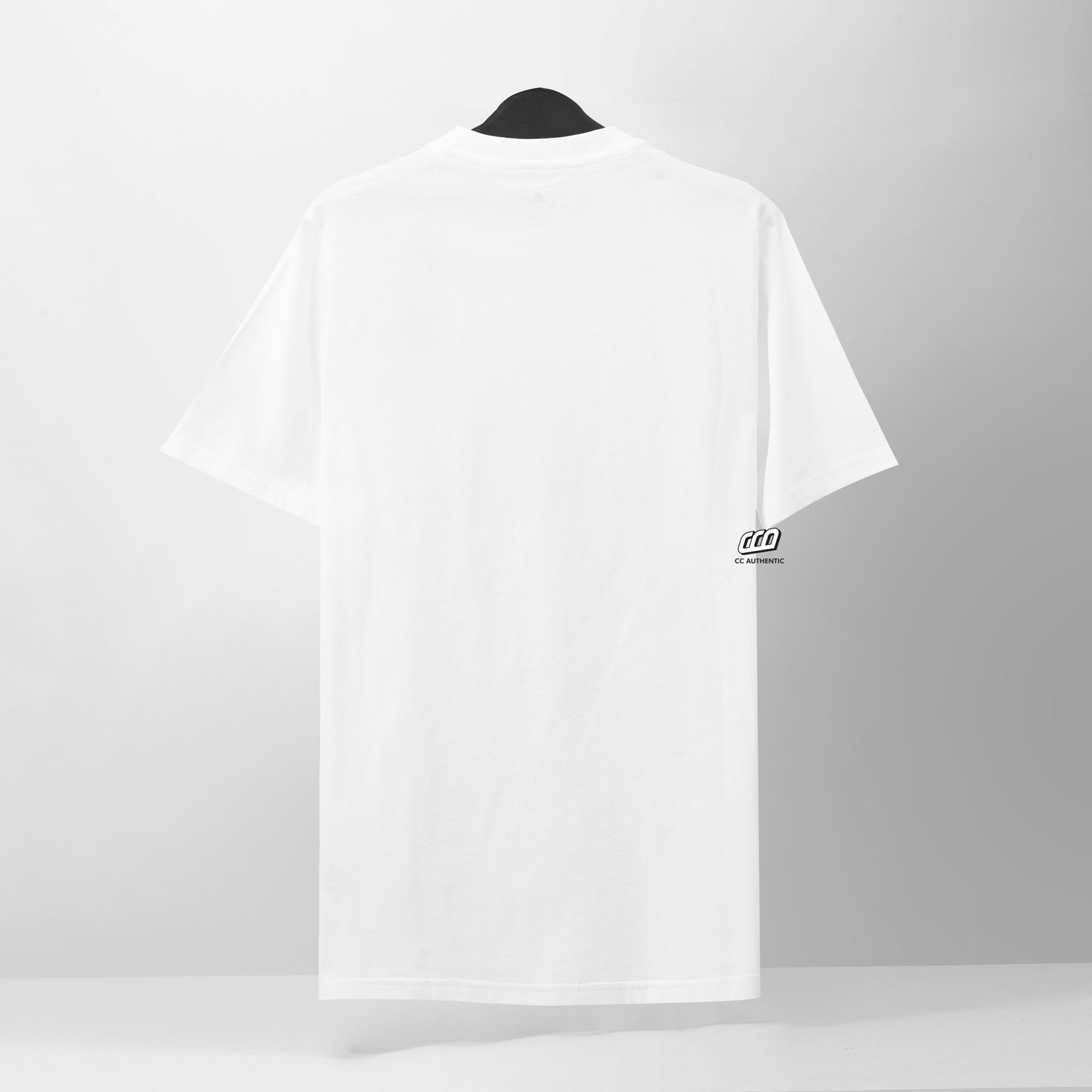 ADIDAS GRAPHIC SPORTWEAR LOGO T-SHIRT - WHITE