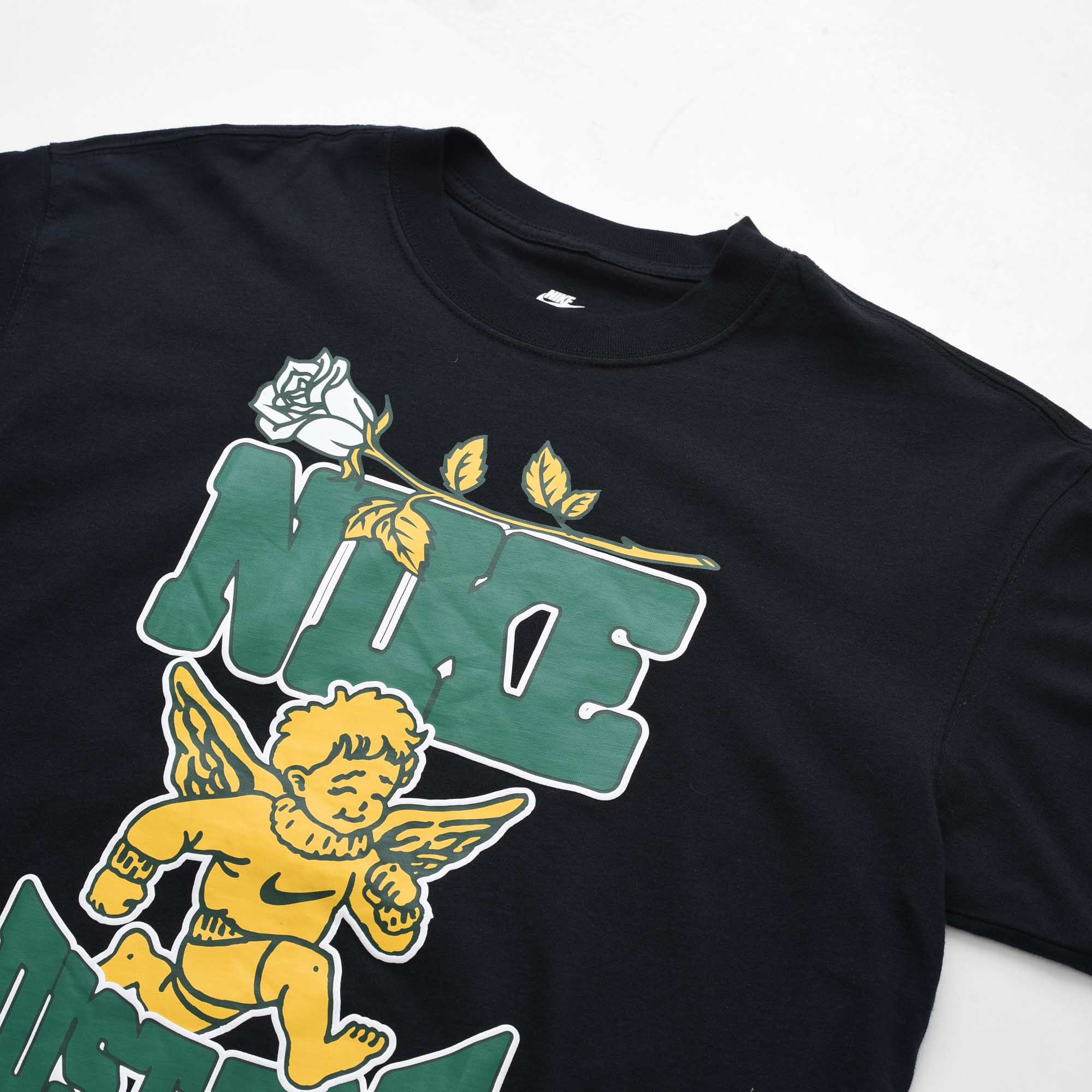 NIKE MAX90 OC CHERUB T-SHIRT - BLACK