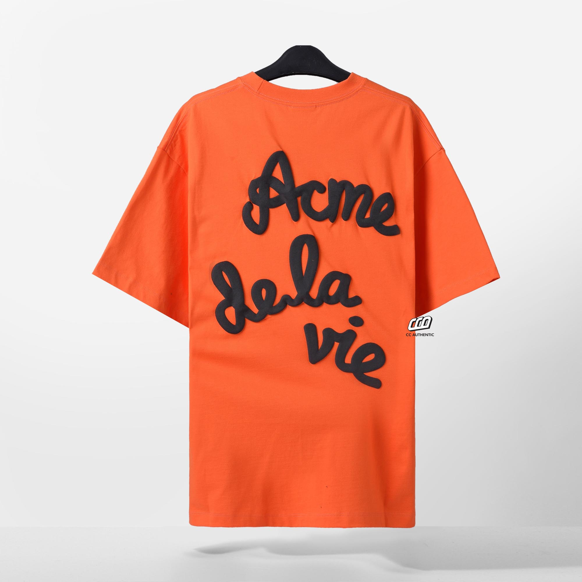 ADLV EMBOSSING T-SHIRT - ORANGE