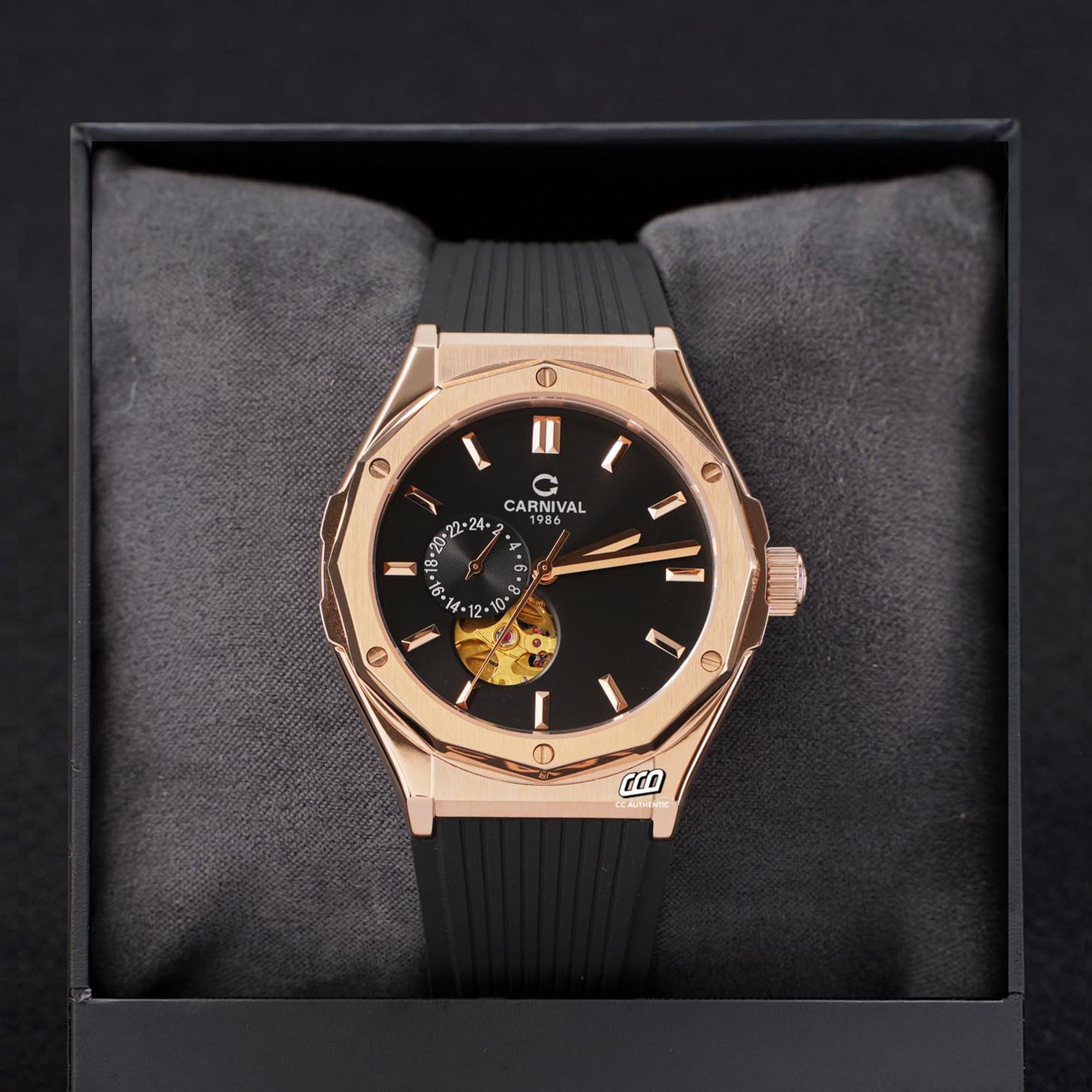 ĐỒNG HỒ NAM CARNIVAL 8189G VH DCS D AUTOMATIC 42MM