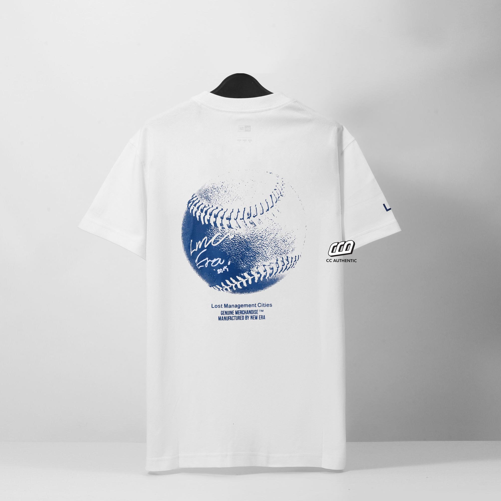 NEW ERA THE TRUE FITTED T-SHIRT - WHITE