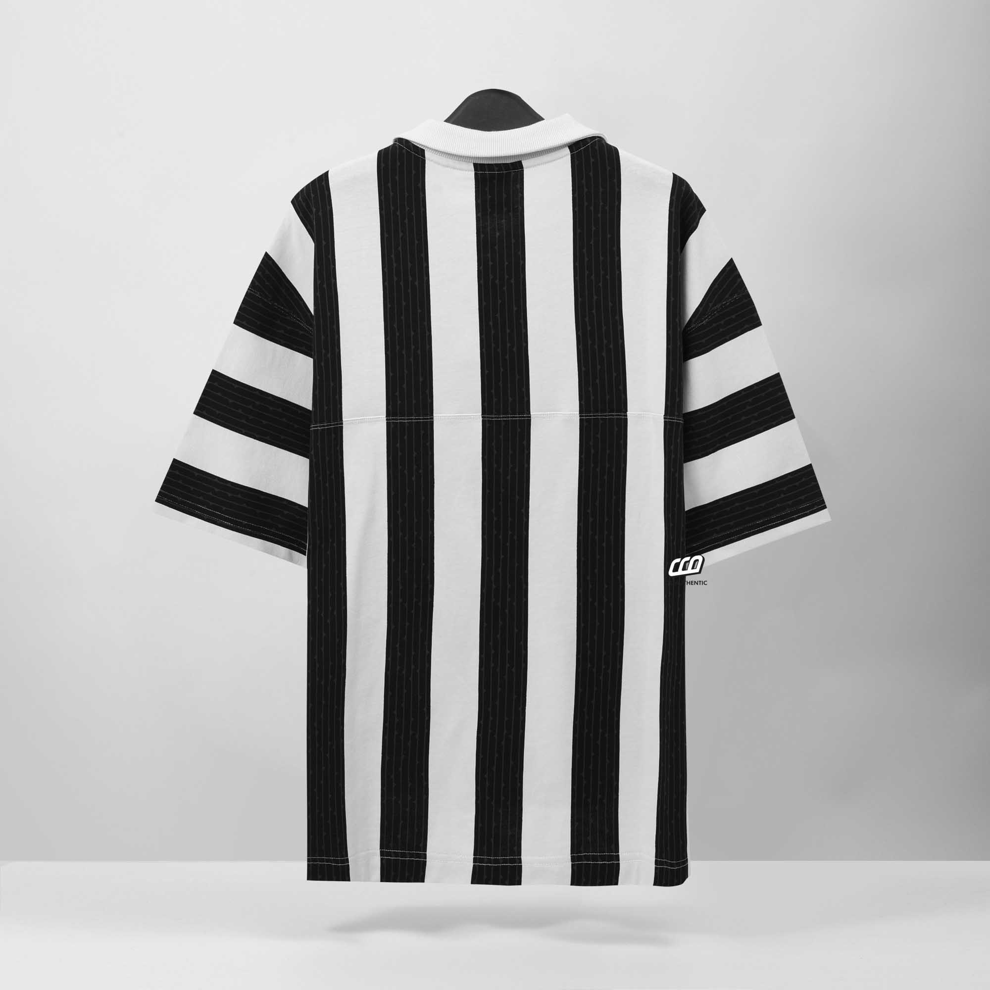 NIKE POLO OOTD OVER SHIRT GCEL - BLACK/WHITE