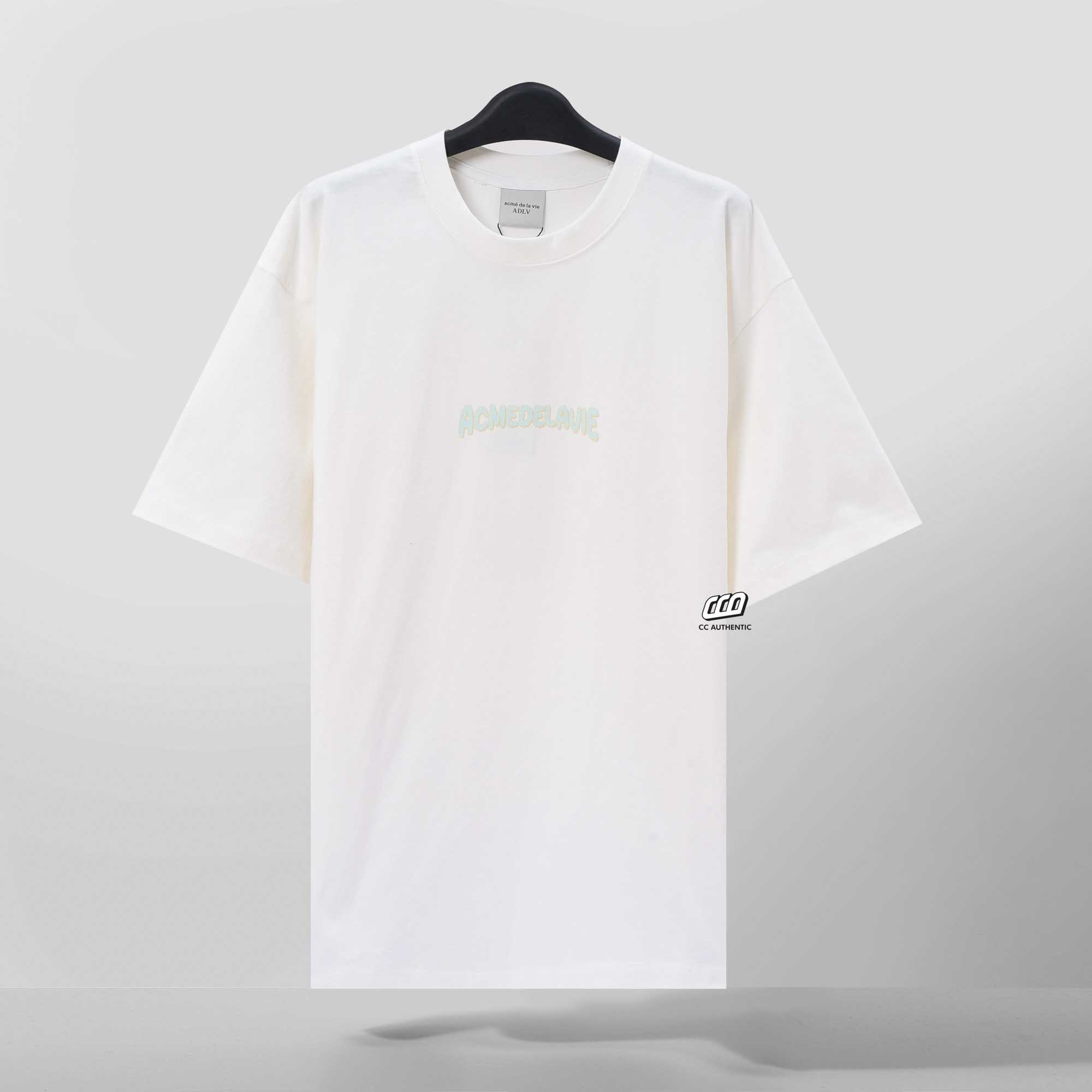 ADLV RABBIT SHIRT BEAR T-SHIRT - WHITE