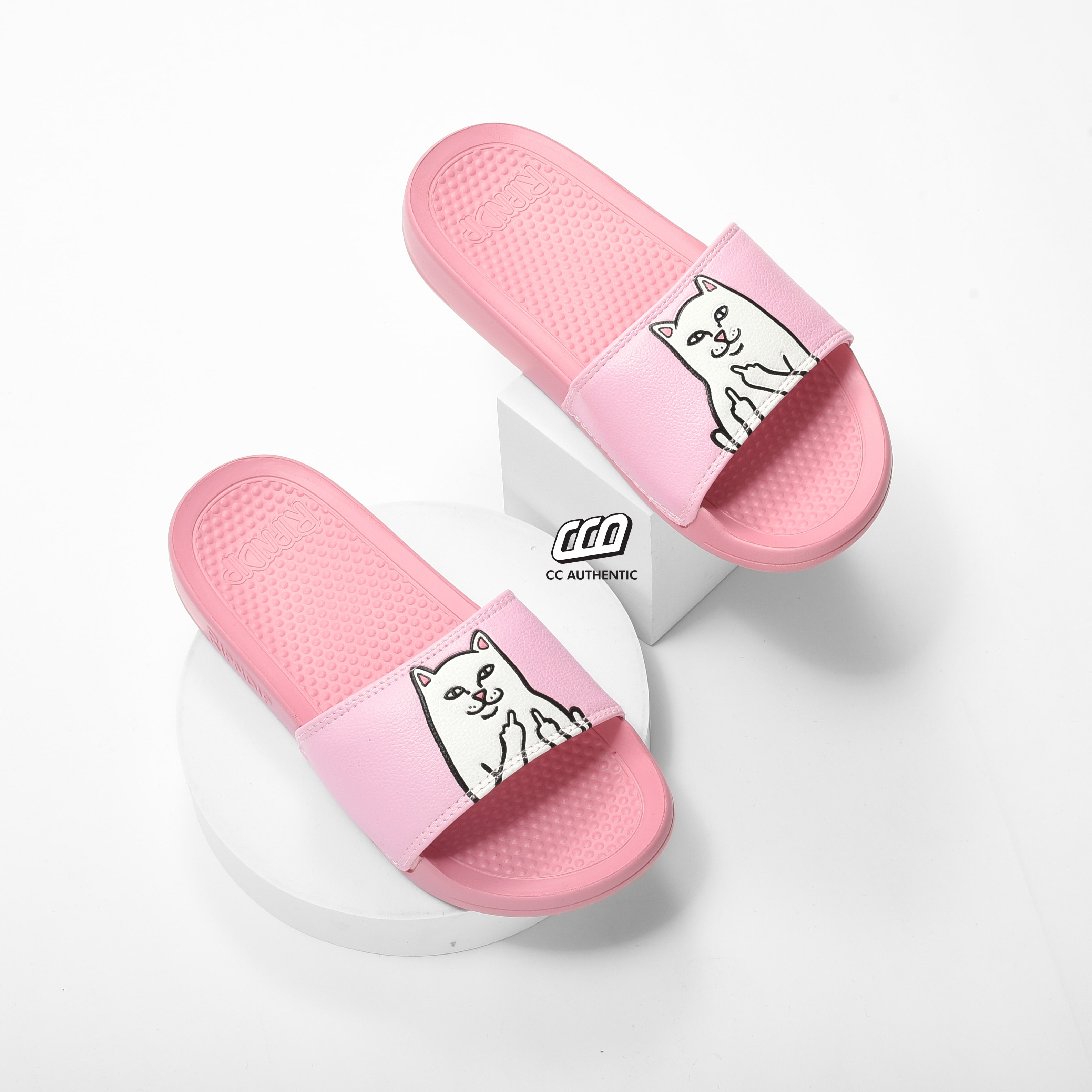RIPNDIP LORD NERMAL SLIDE - pink