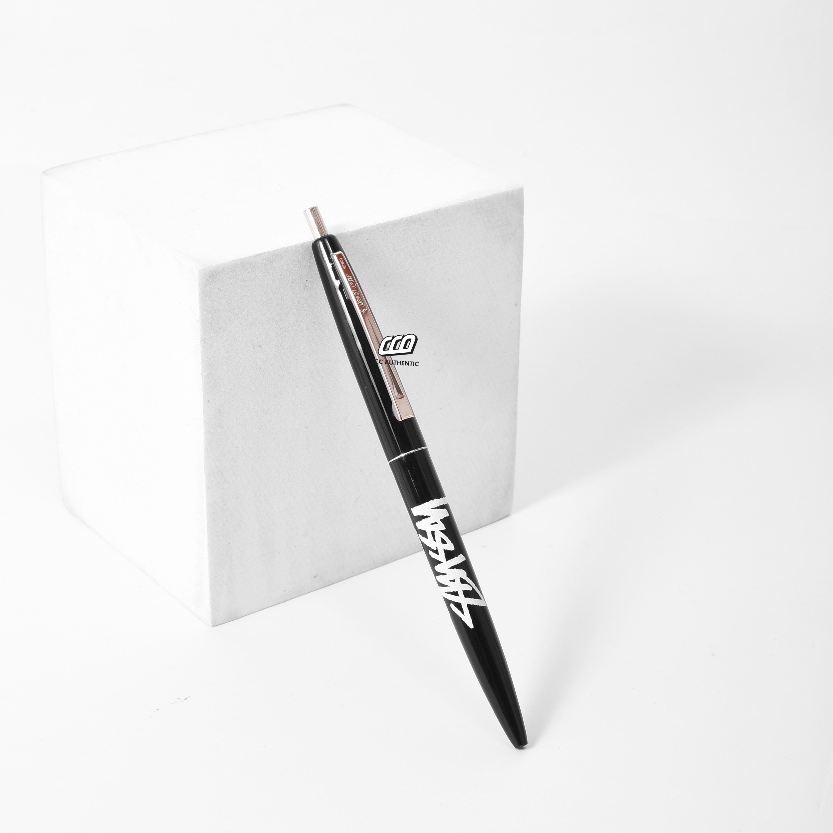 STUSSY BIC CLIC PEN - BLACK