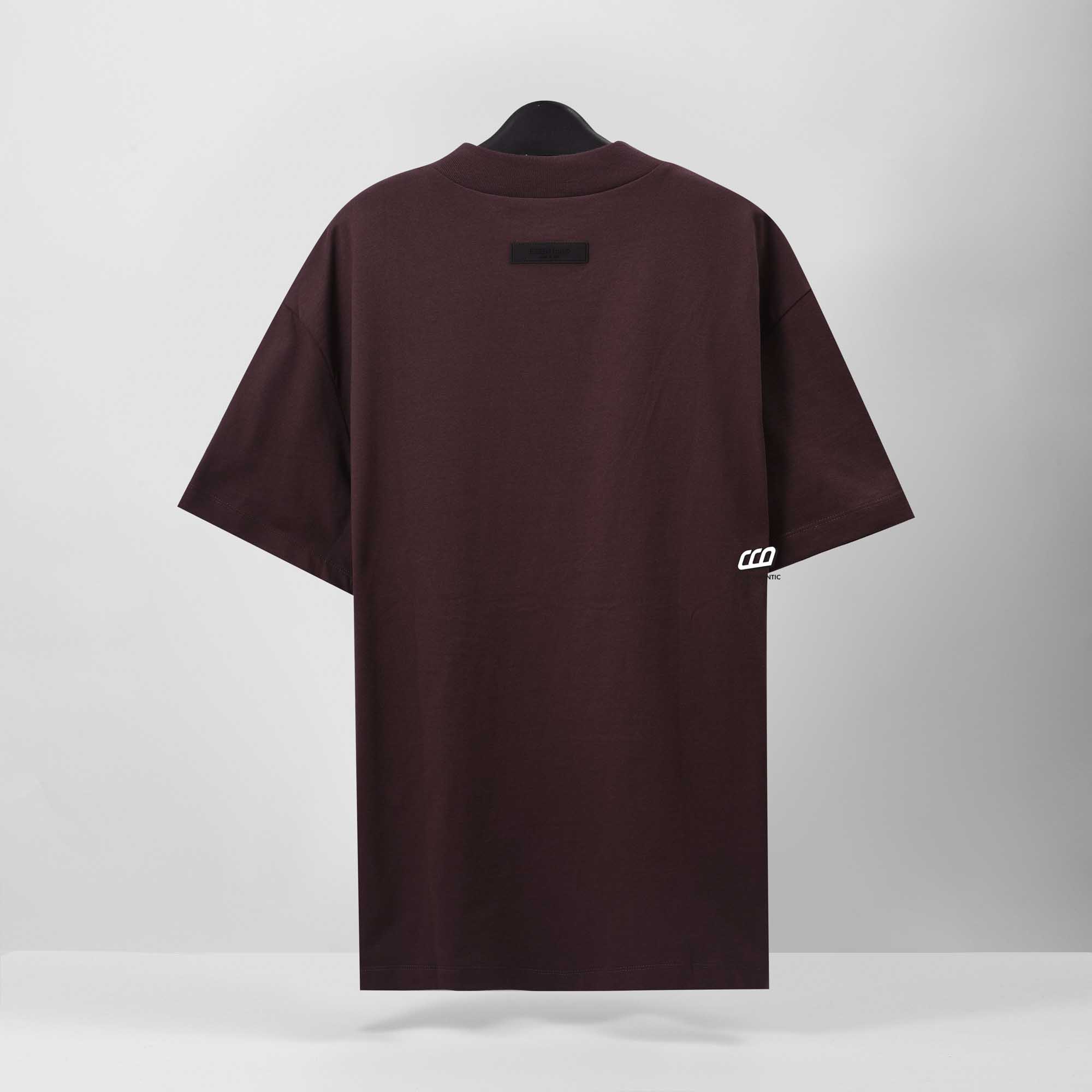 FOG ESSENTIALS SS23 T-SHIRT - PLUM