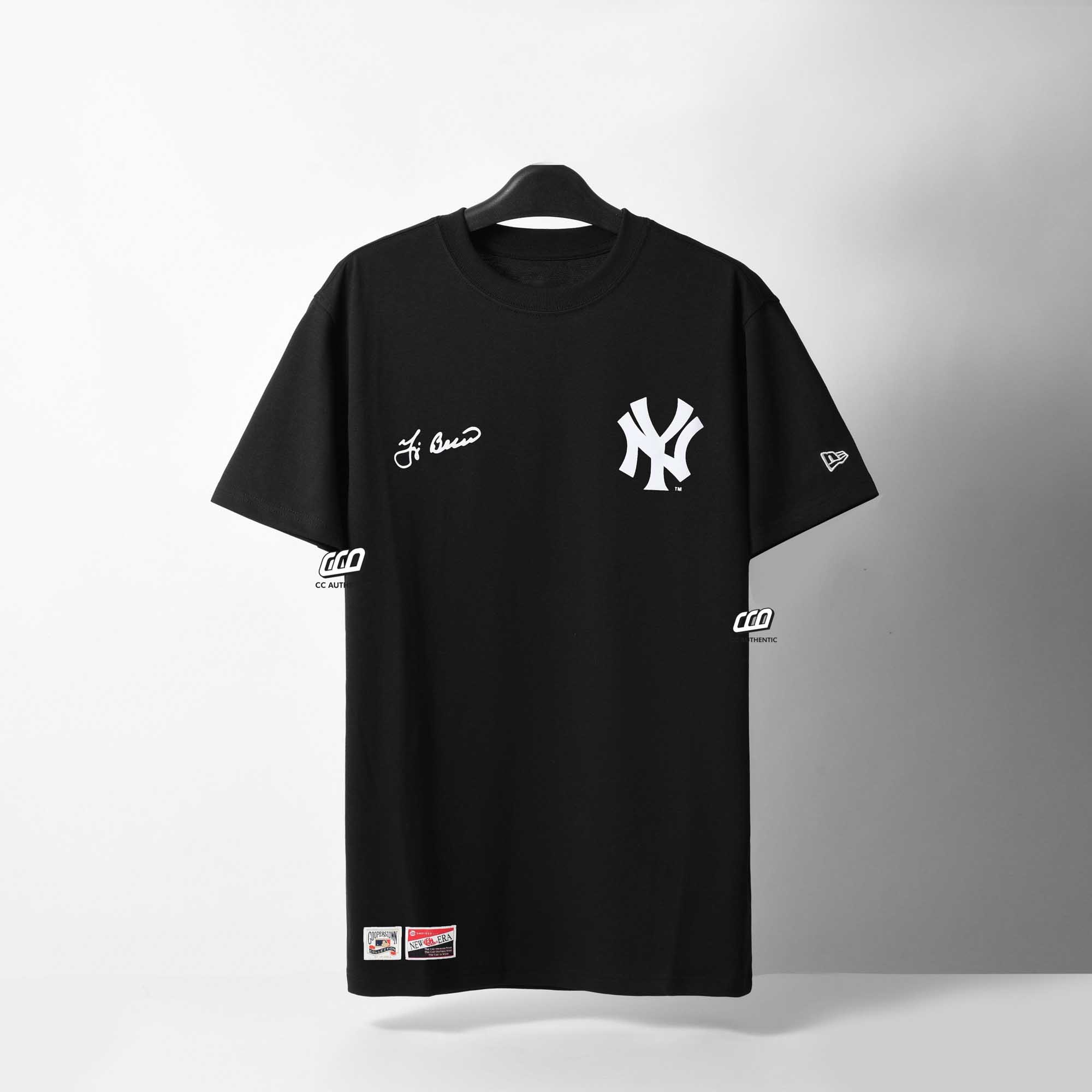 NEW ERA EIGHT NUMBER T-SHIRT - BLACK