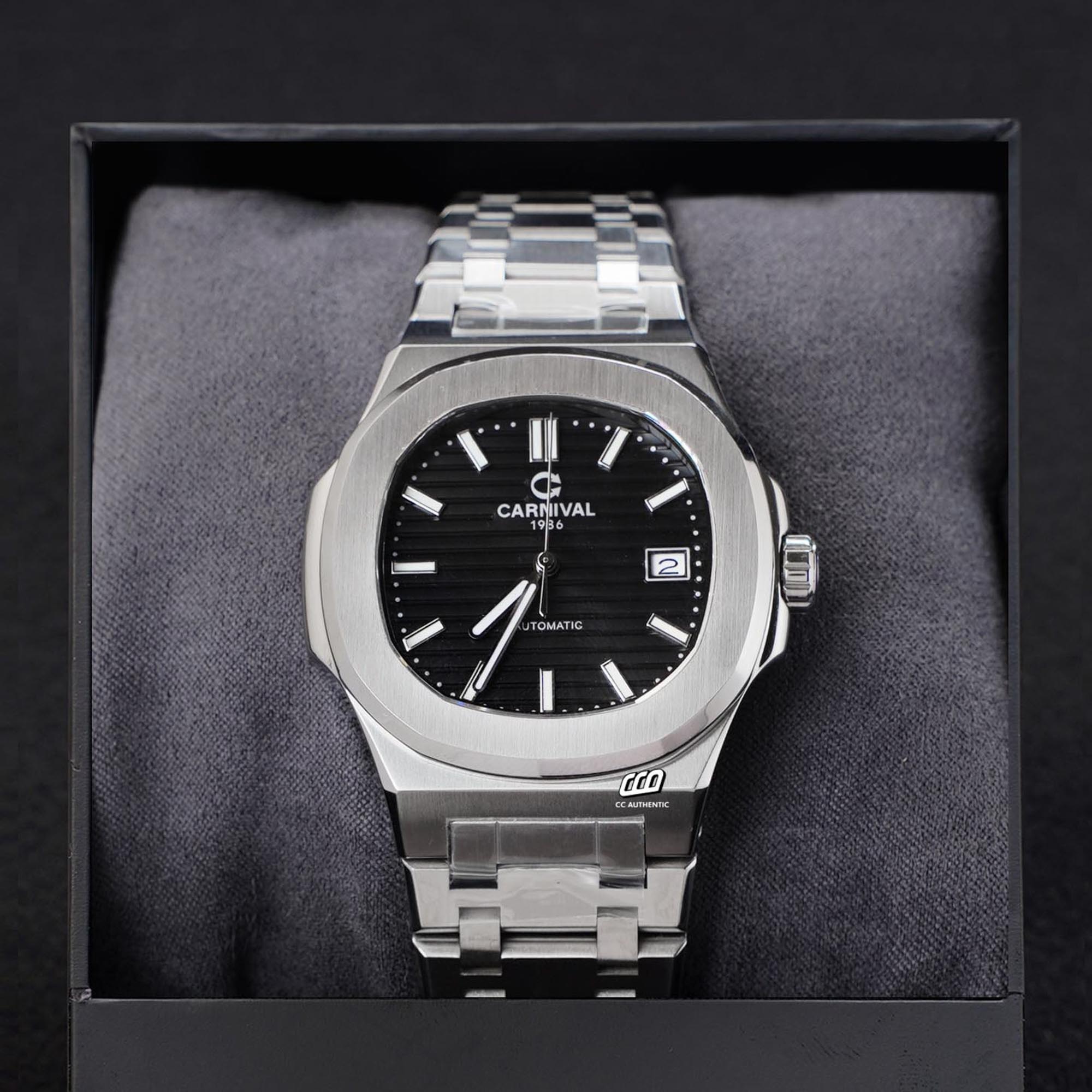 ĐỒNG HỒ NAM CARNIVAL 8108G1 VT D AUTOMATIC 41MM