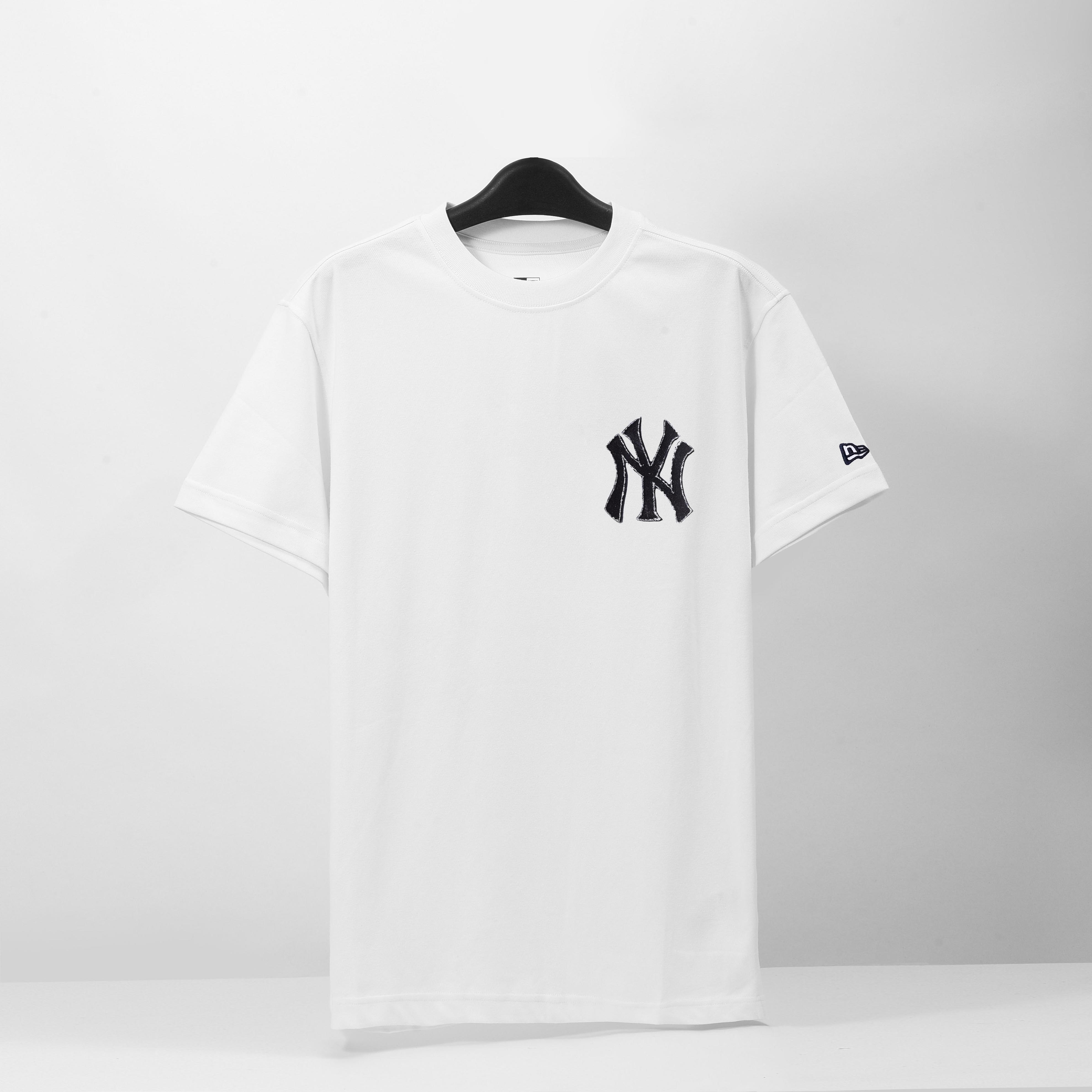 NEW ERA NYYK POSTER T-SHIRT - WHITE