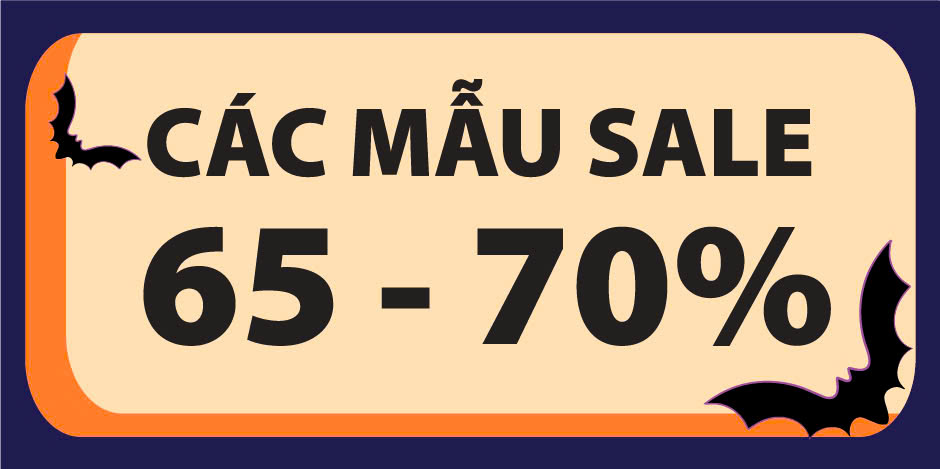 TỔNG HỢP CÁC MẪU SALE 65% -> 70%