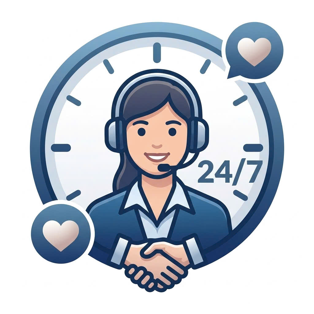 PHỤC VỤ TẬN TÂM 24/7