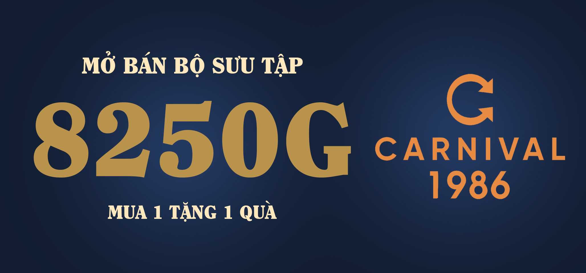 Mở bán Bộ sưu tập Carnival 8250G