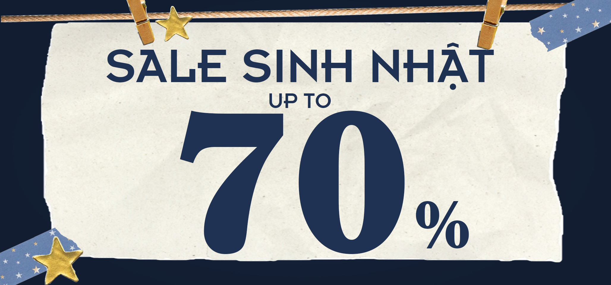 SALE SINH NHẬT