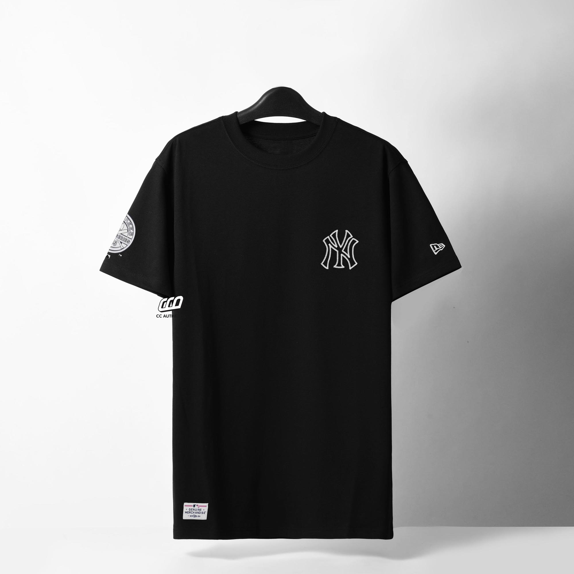 NEW ERA LARGE LOGO NEYYAN T-SHIRT - BLACK